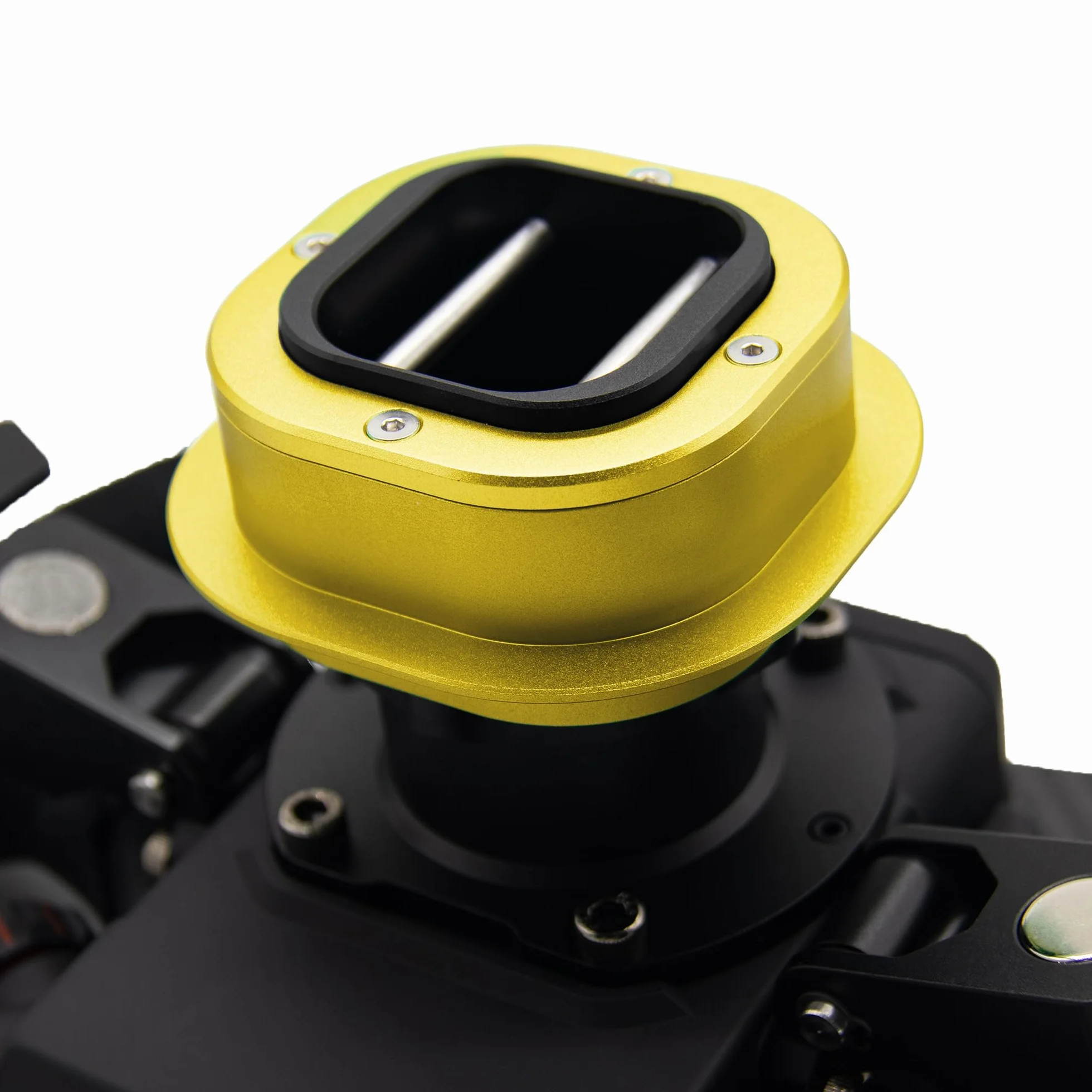 Fanatec Racing Wheel QR2 Pro Quick Release dostosowane do QR2 Racing Wheel-Side Obróbka CNC anodowane złote