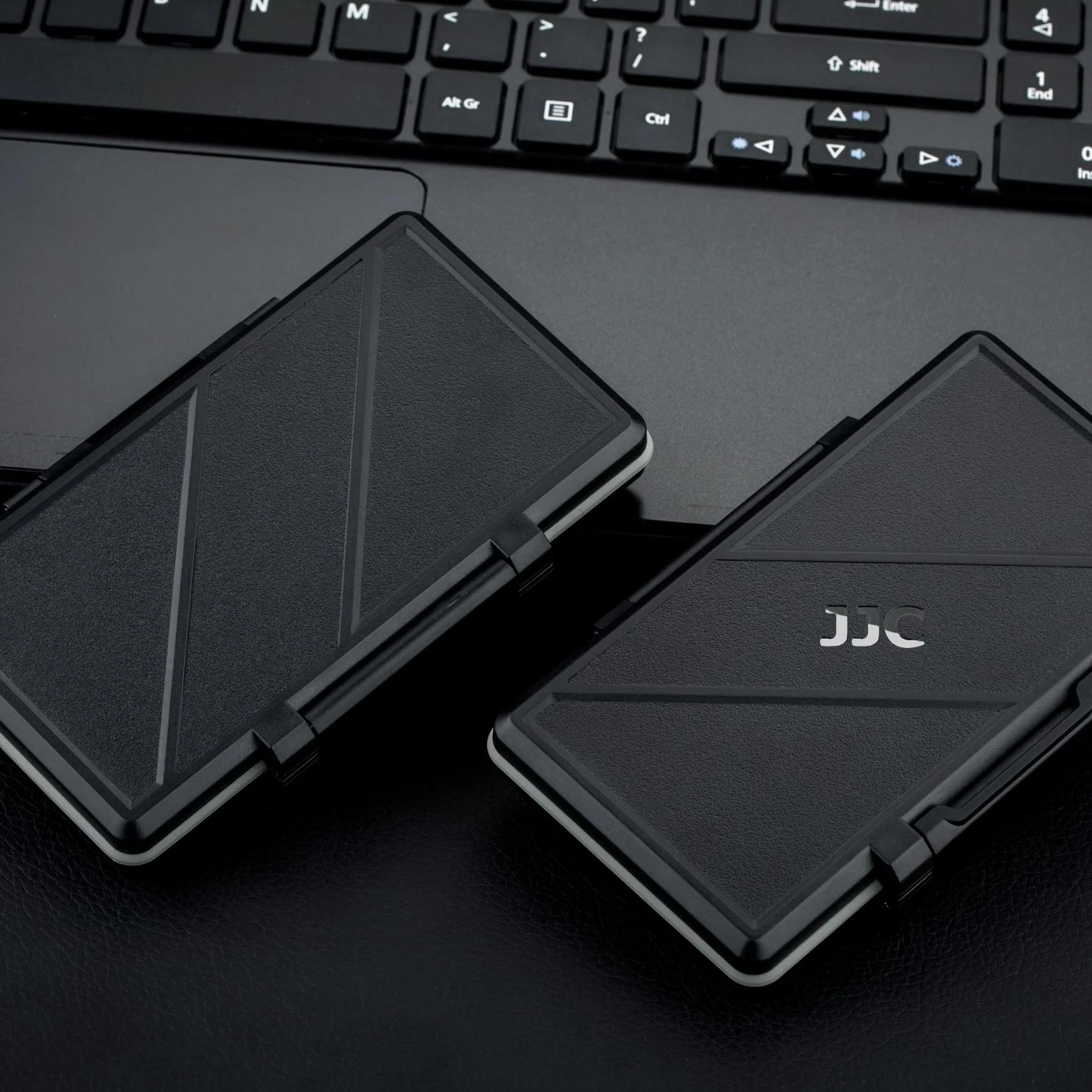 JJC Wodoodporne etui na karty pamięci SD SDXC SDHC x12 + CFExpress Type-A x 12, etui na kartę pamięci, schowek na karty SD