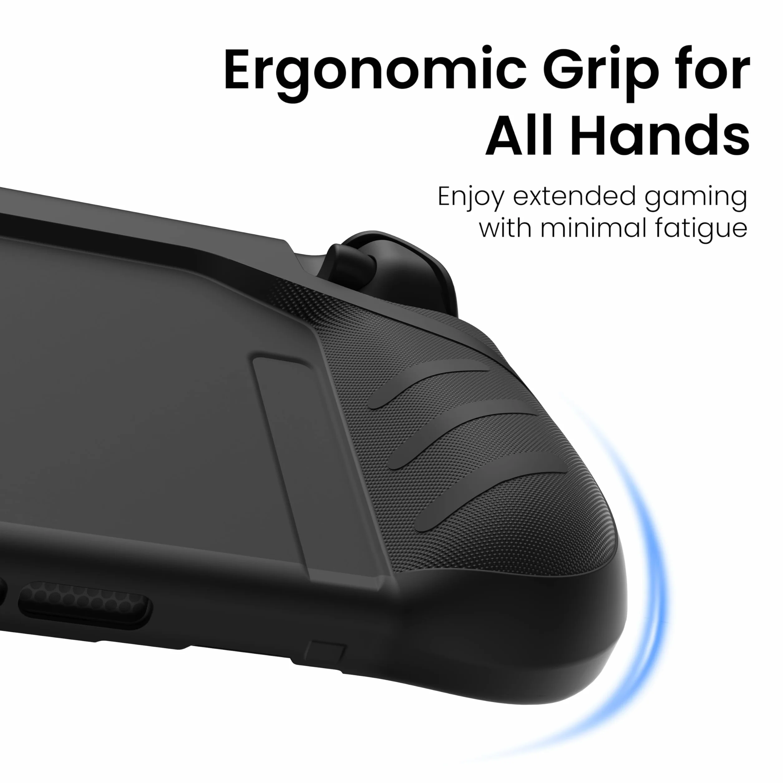 KIWIHOME P2 Etui dokowalne do Nintendo Switch 2 2025, antypoślizgowy ergonomiczny uchwyt, przetestowane upadki, etui ochronne, akcesoria do Nintendo Switch 2, czarne