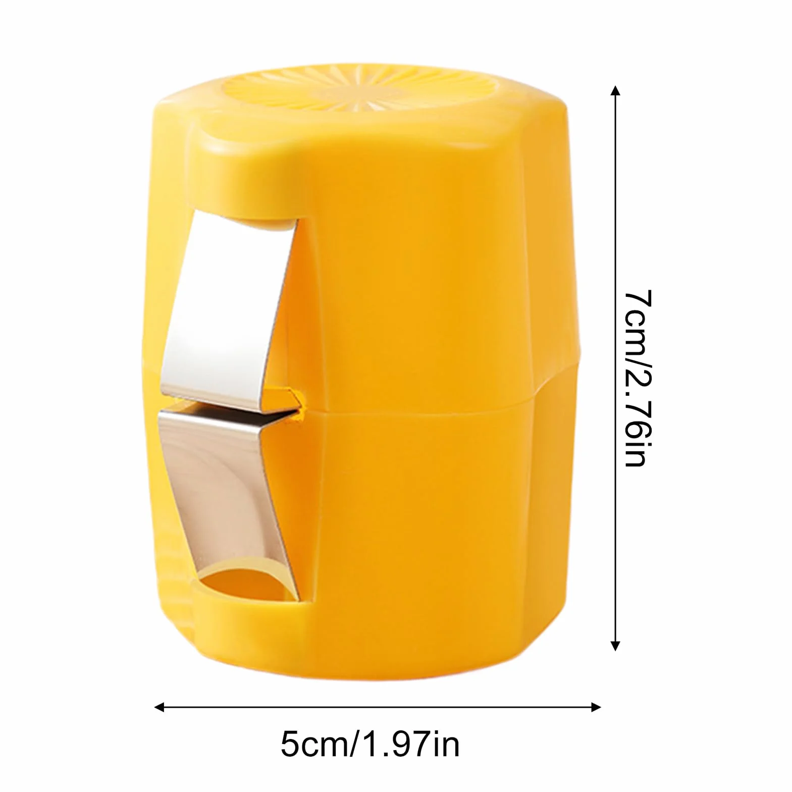 Egg Cutter Metal Alloy Body Portable Kitchen Tool for Fast Prep Press Shell Splitter