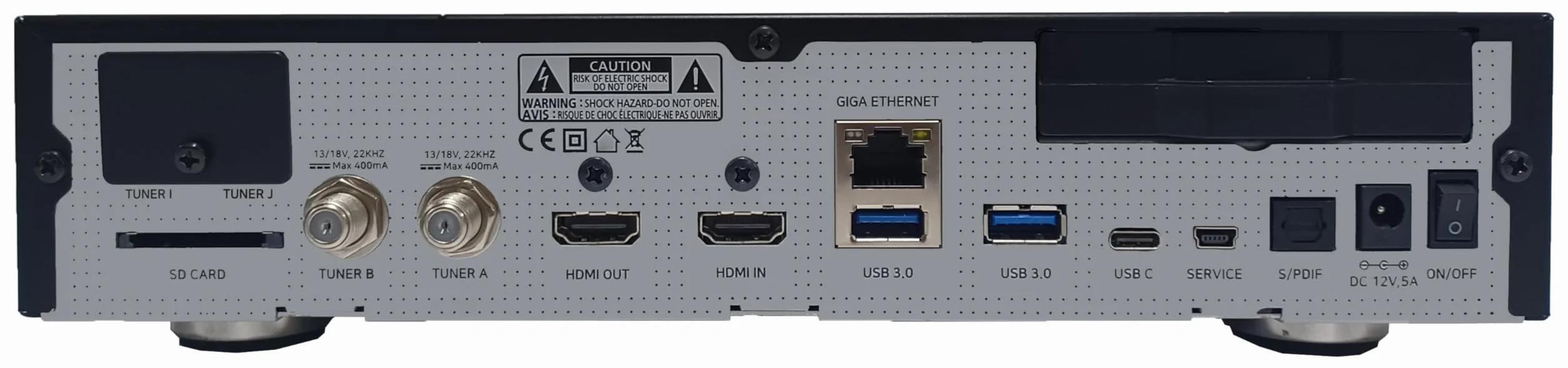 GigaBlue UHD Quad 4K Pro – odbiornik PVR z HBB-TV, Bluetooth 5.4, 2x tuner FBC DVB-S2, Gigabit-LAN (Bez HDD)