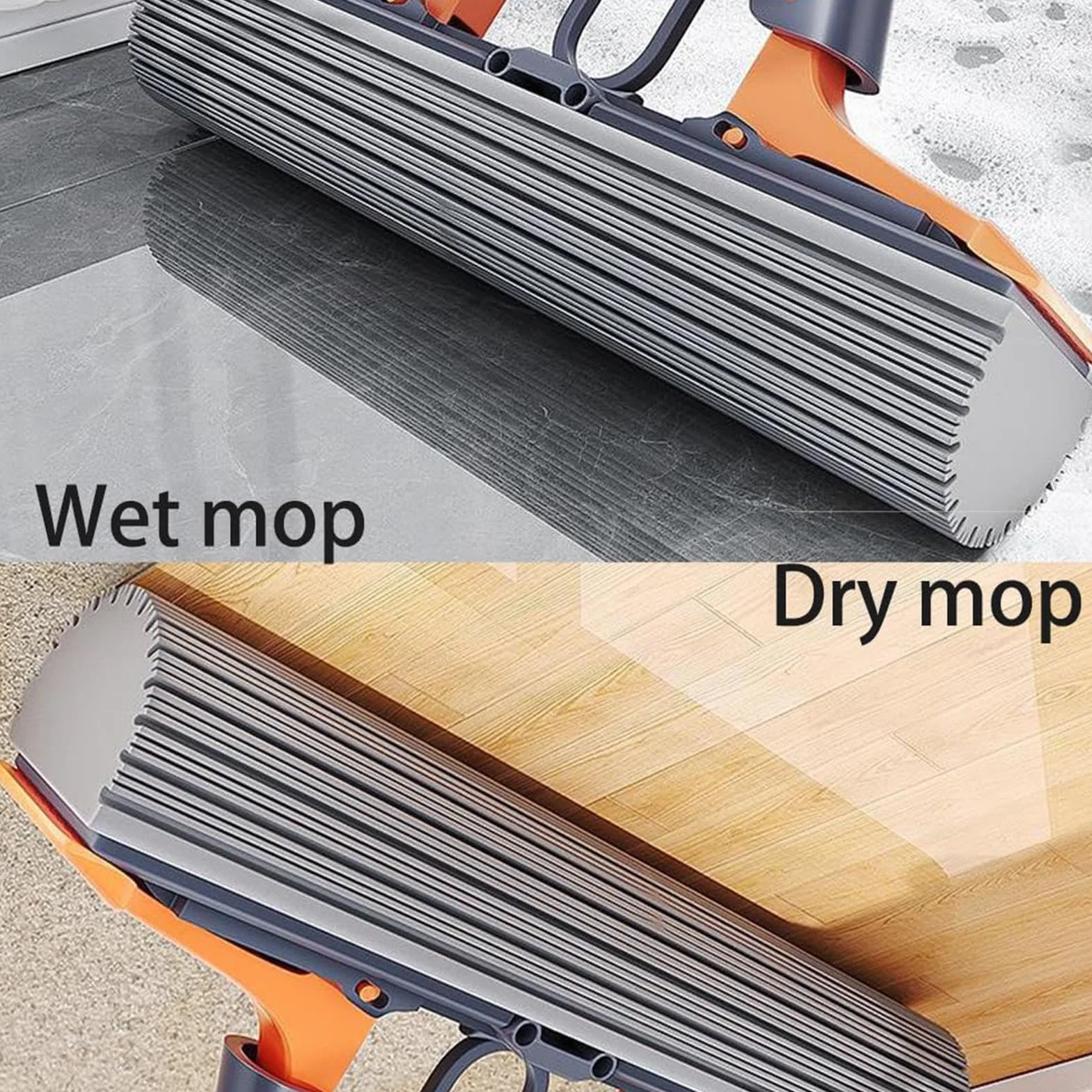 Mop do ściskania, mop gąbkowy PVA, mop rolkowy, mop chłonny, mop do czyszczenia, narzędzie do czyszczenia podłóg, mop do marmuru, mop łazienkowy, czyszczenie balkonu, mop z wkładami do czyszczenia