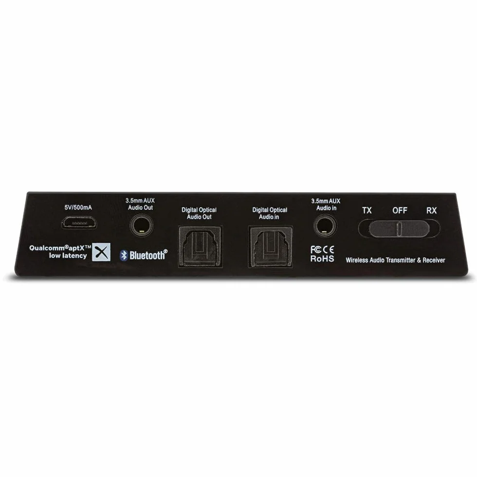 InLine® Nadajnik audio Bluetooth, nadajnik/odbiornik, BT 5.0, aptX LL, jack + Toslink 99151I