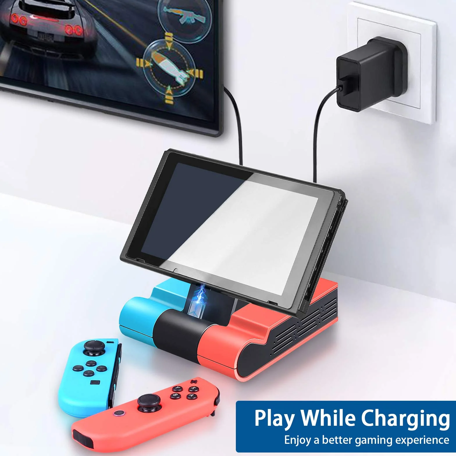 Tendak Dock TV Switch składana stacja dokująca do Nintendo Switch OLED USB 3.0 HDMI