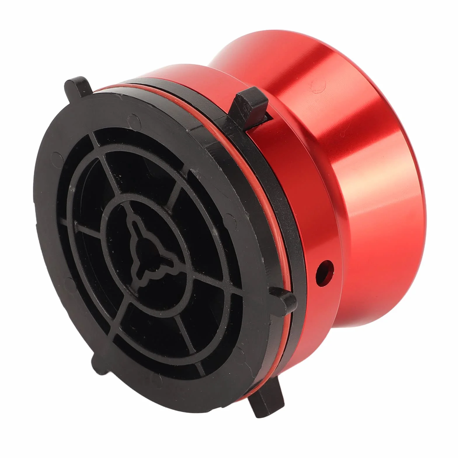 1 para Adapterów Piast Nab, 10-calowe Magnetofony Szpulowe Nab Adaptery Piast Szpulowych do Studer , do Akai, do Aluminium Nab Hub (Czerwony)