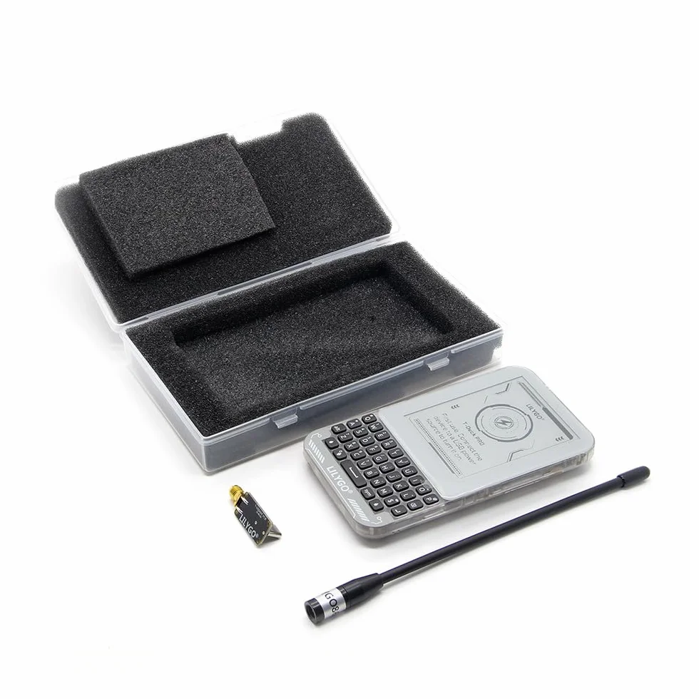 LILYGO T-Deck Pro SX1262 LoRa 868MHz TTGO deska do projektowania z papierem o przekątnej 3,1 cala Ultra Wide Viewing-E o niskim zużyciu energii i zewnętrzną anteną (PCM5102A Meshtcore Firmware)