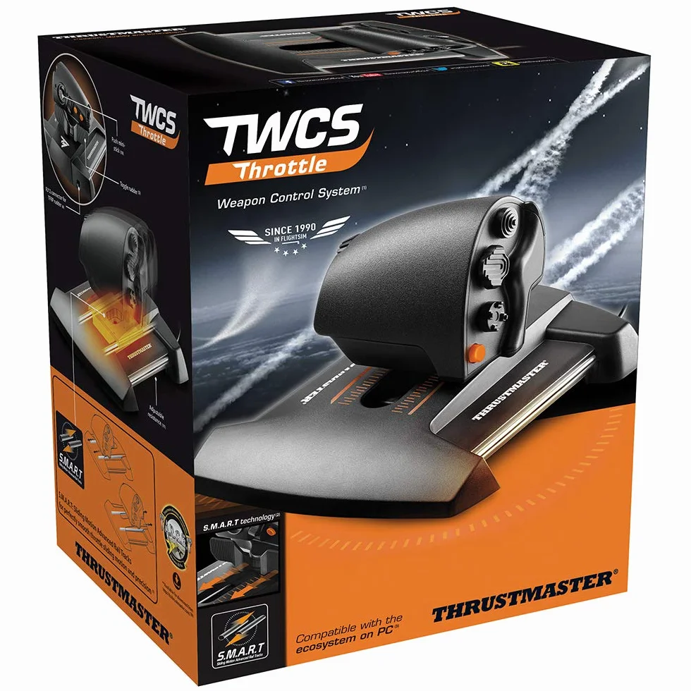 Thrustmaster TWCS Throttle Controller for PC, Black