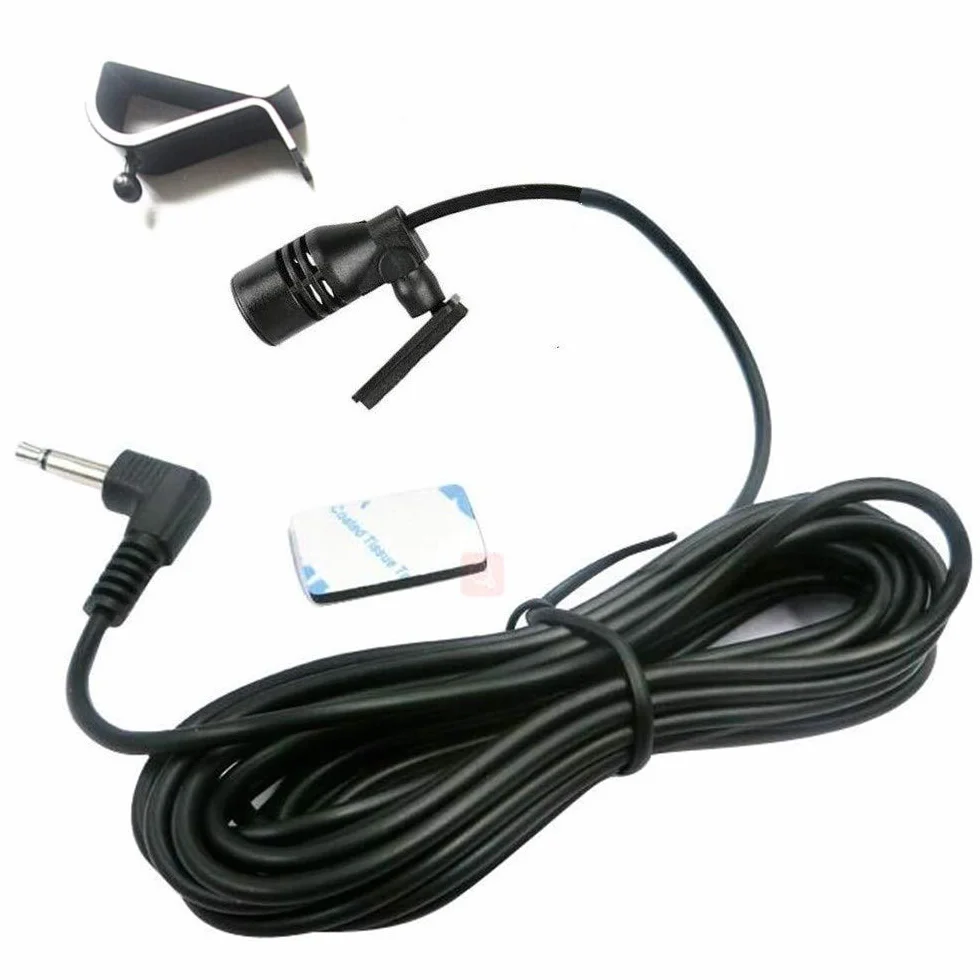2.5mm microphone samochodowa nawigacja DVD, zestaw mikrofonu Bluetooth, zamiennik dla numeru części:(wtyczka 2,5 mm)
