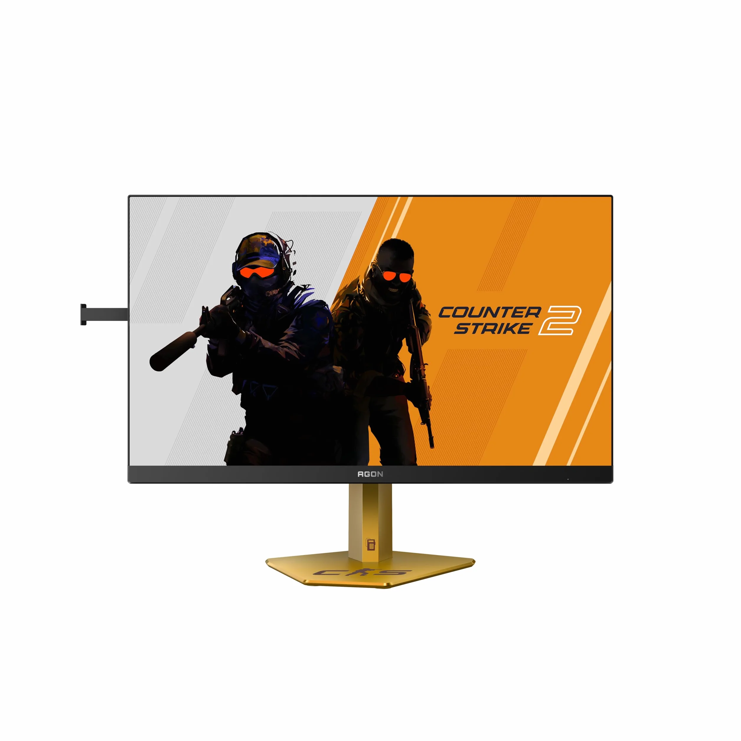 AOC CS24A Monitor FHD 61.2 cm 610 Hz, panel e-sportowy TN, 0,5 ms GtG, synchronizacja adaptacyjna, HDR400, kompatybilny z G-Sync, regulacja wysokości, (1920 x 1080 HDMI 2 x 2.1 DP USB Hub), czarny