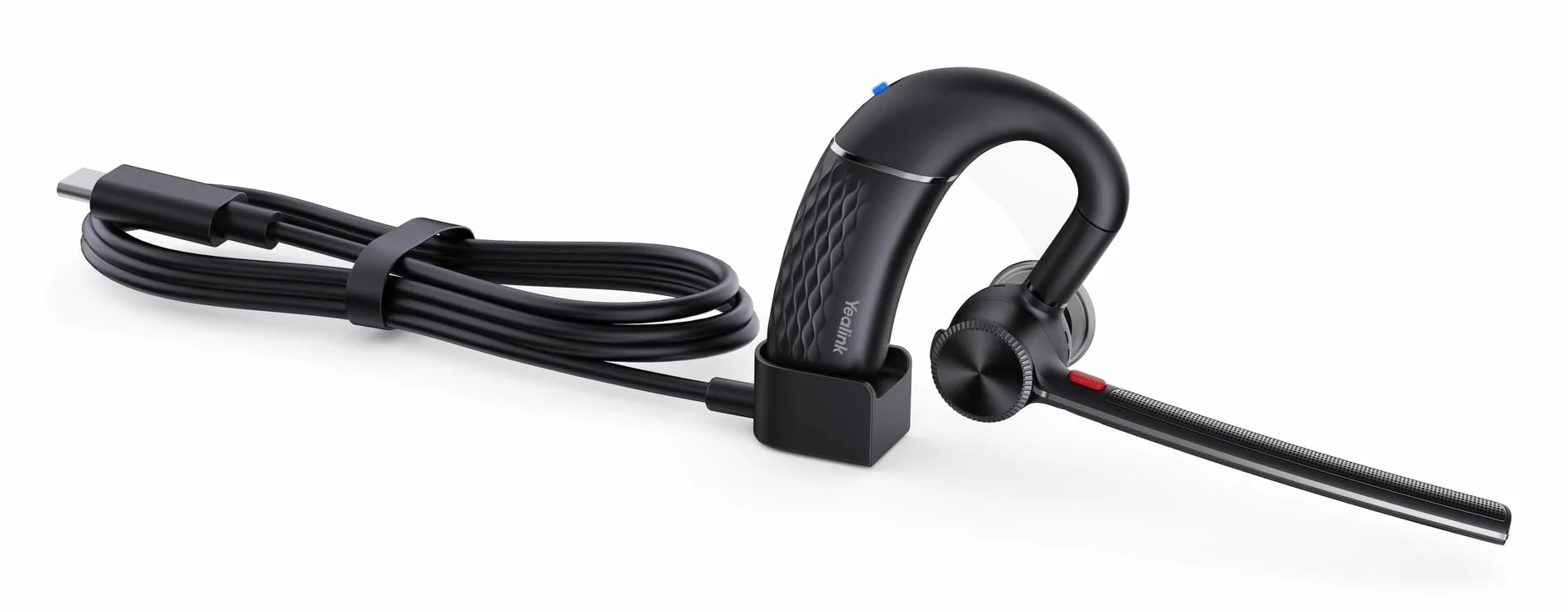 Yealink BH71 Mono Lite bezprzewodowy zestaw słuchawkowy Bluetooth do użytku w podróży, czarny