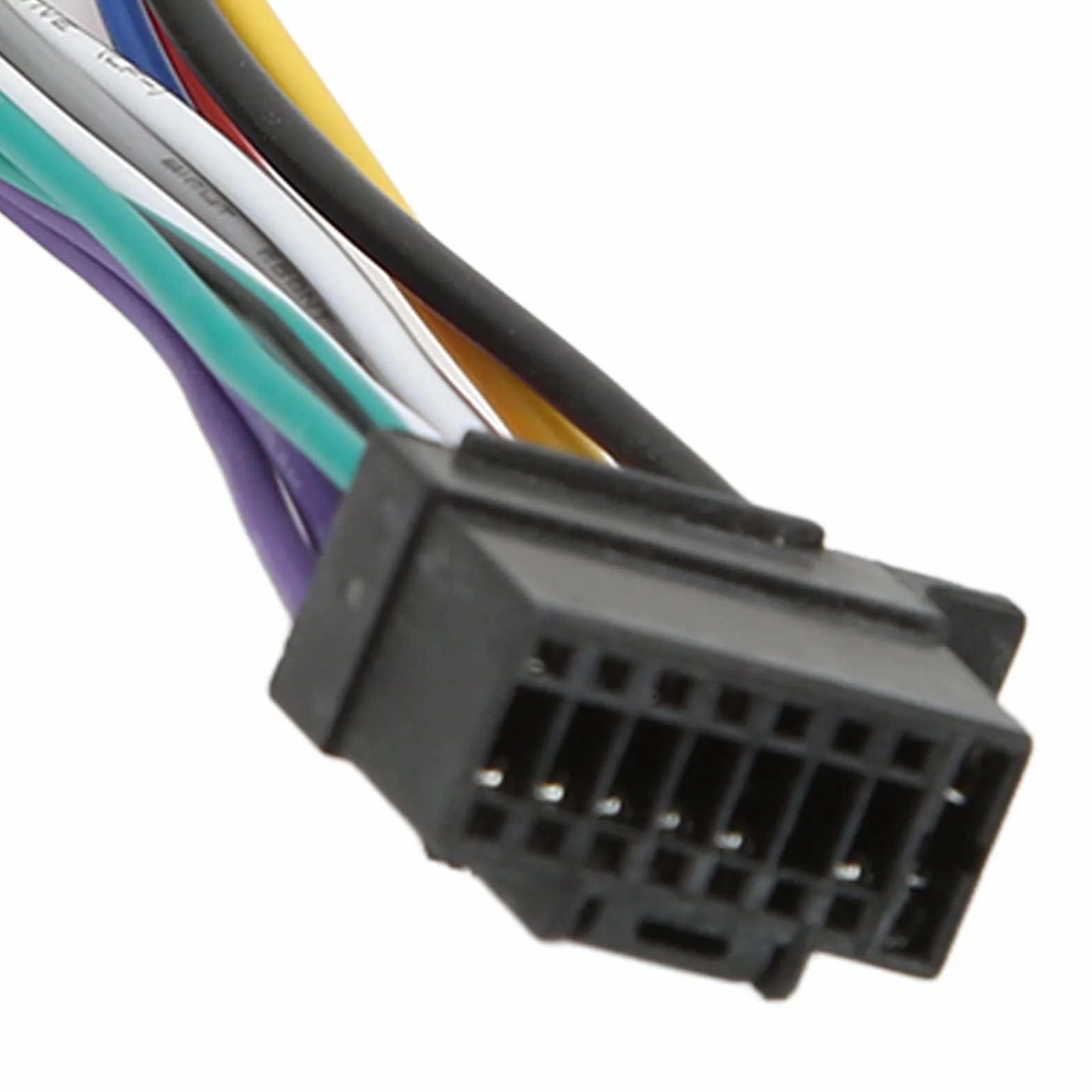 Radioodtwarzacz Stereofoniczny Adapter Wiązki Złącze Wiązki Radiowej ISO Wymiana Złącza Wiązki Przewodów ISO dla Sony JVC Nowość