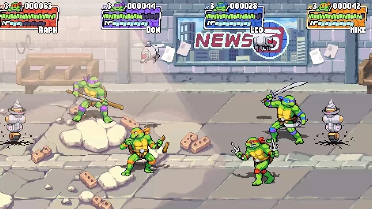 TMNT : SHREDDER'S REVENGE SWI VF