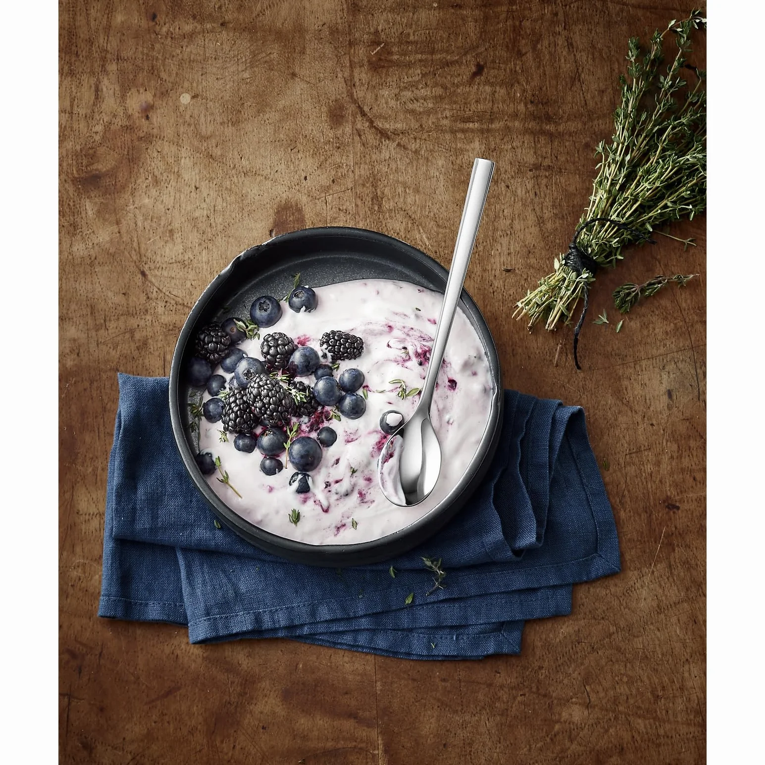 Silit Trend Latte Macchiato zestaw 3-częściowy, długa łyżeczka 18,5 cm, łyżka do jogurtu, polerowana stal nierdzewna Cromargan, odporna na zarysowania, nierdzewna, nadaje się do mycia w zmywarce