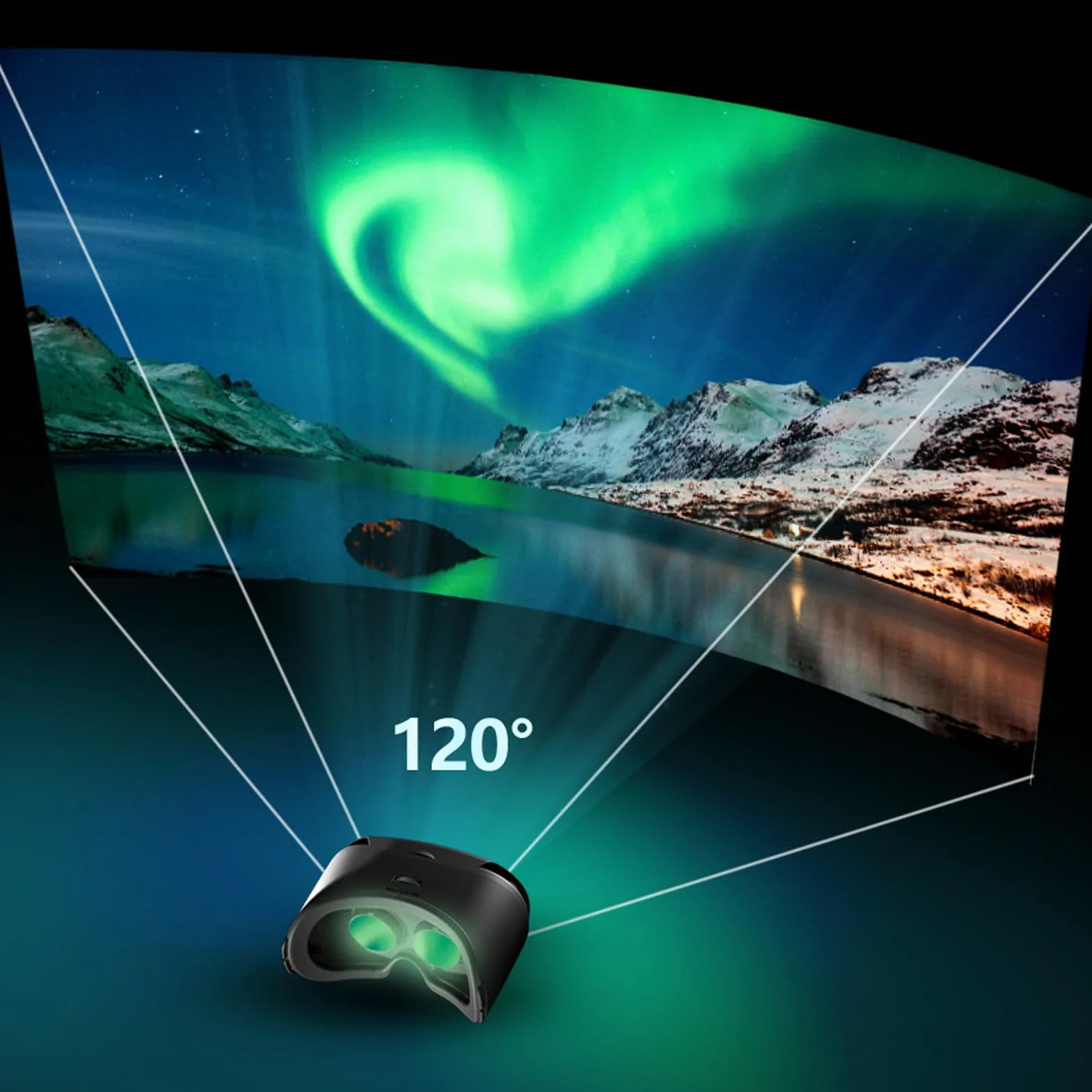 Zestaw Słuchawkowy VR do Telefonu, Gogle VR 3D, Odpowiedni dla Telefonów z Systemem IOS/Android o Przekątnej 5–7 Cali, Regulacja Odległości źrenic 58–75 Mm, Obsługa