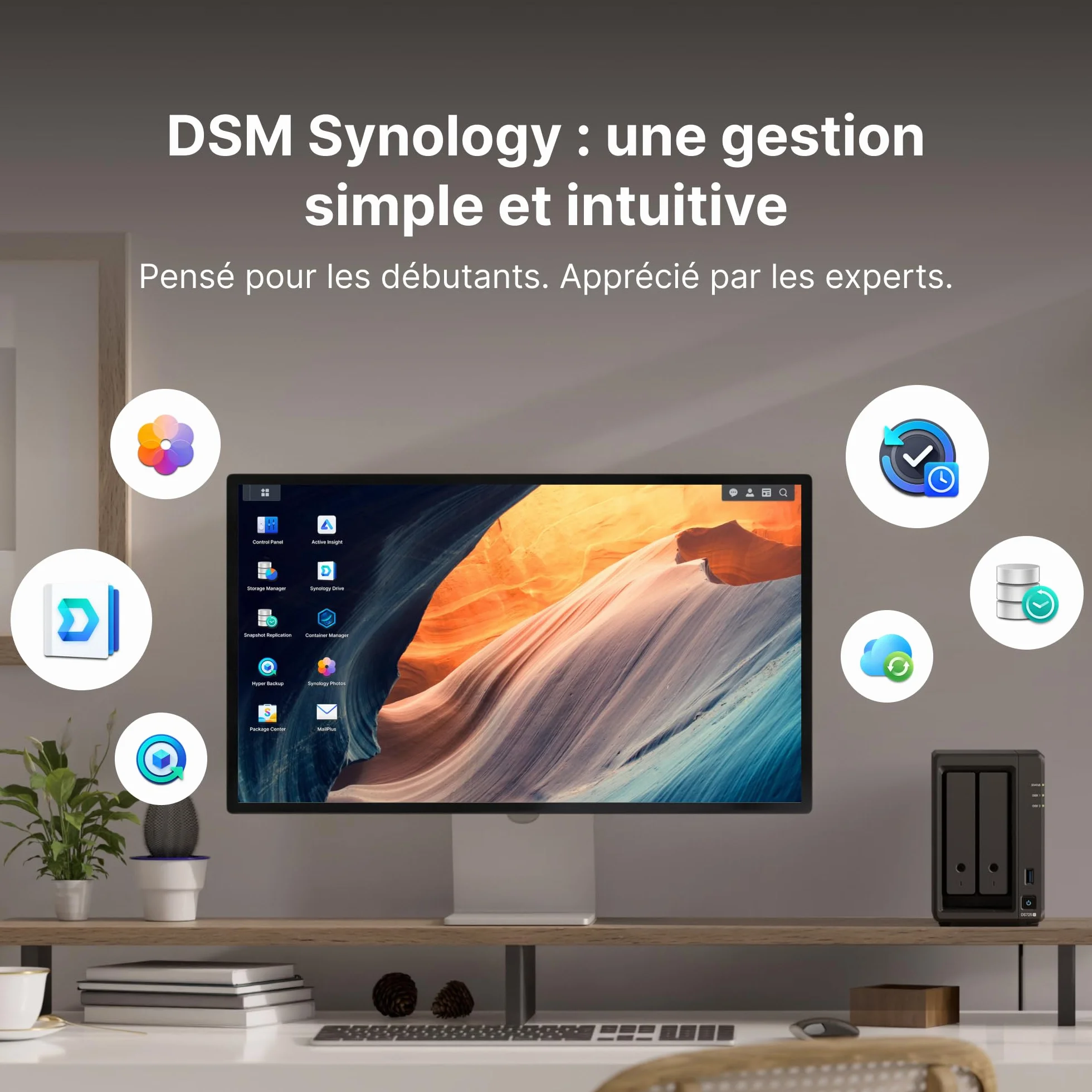SYNOLOGY Stacja dyskowa DS725+