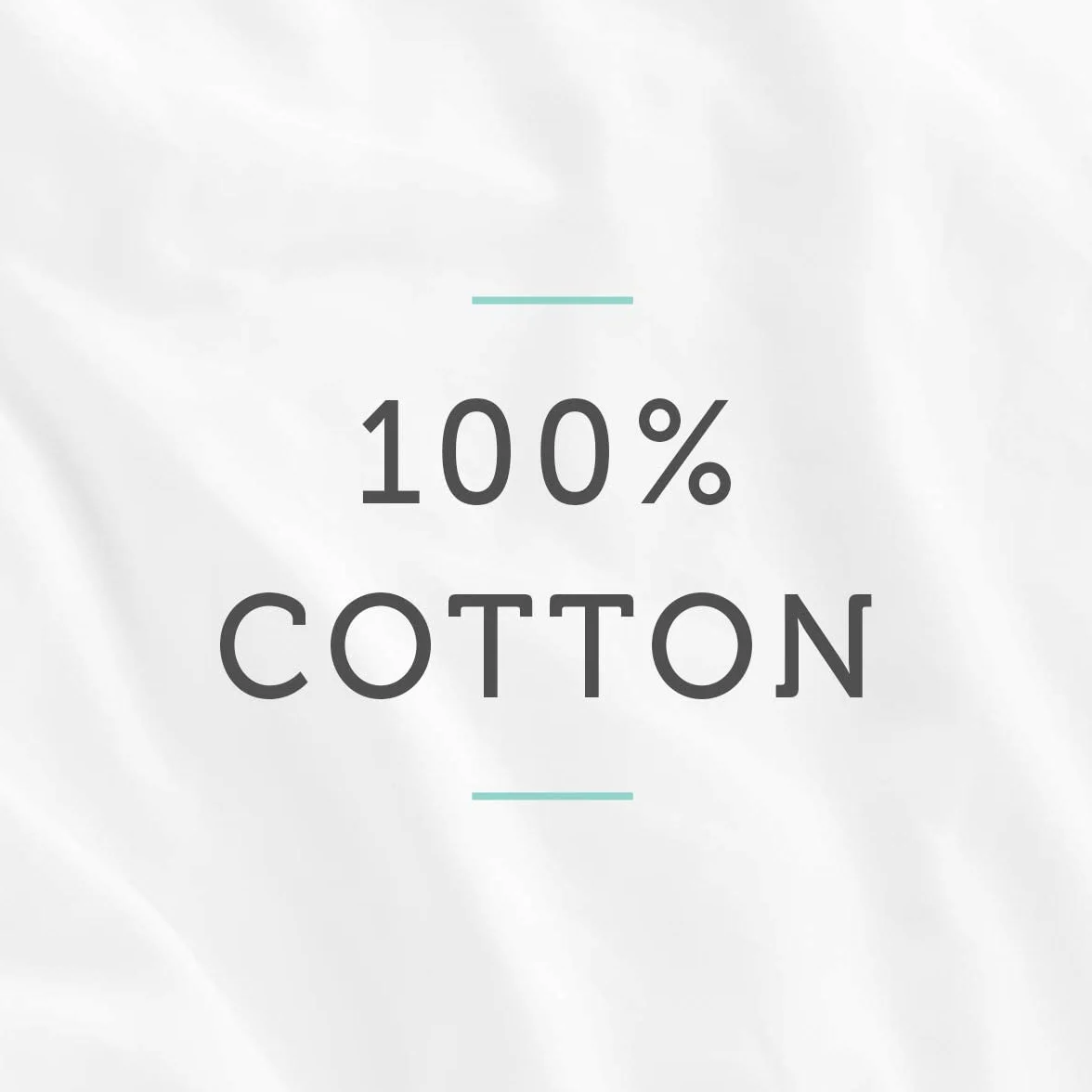 Aller-Ease 100% oddychająca bawełna, biała, 2 sztuki (1 szt.)