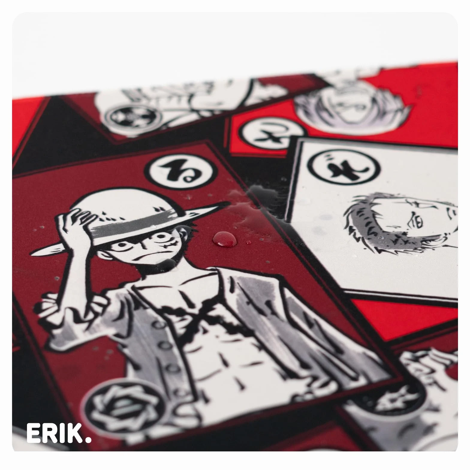 One Piece Gaming Matte/Manga Mouse Pad do klawiatury Multicolor, zadrukowany, Najlepszy materiał: 100% poliester, rozmiar: 80 x 35 cm