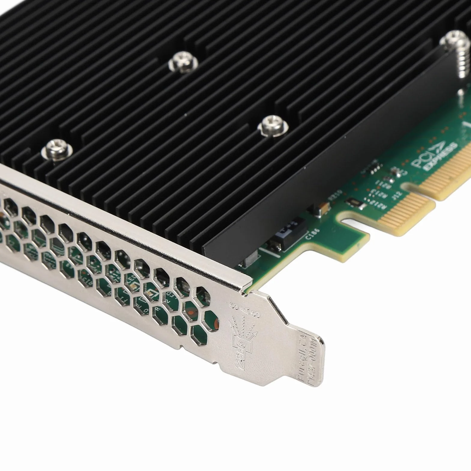Karta HBA Kontrolera LSI 9300-16i SAS, 16-portowy Adapter Magistrali Hosta SATA SAS 12 Gb/s, Ekspander RAID PCIe 3.0, Bez RAID, dla dla Linux dla VMware dla FreeBSD