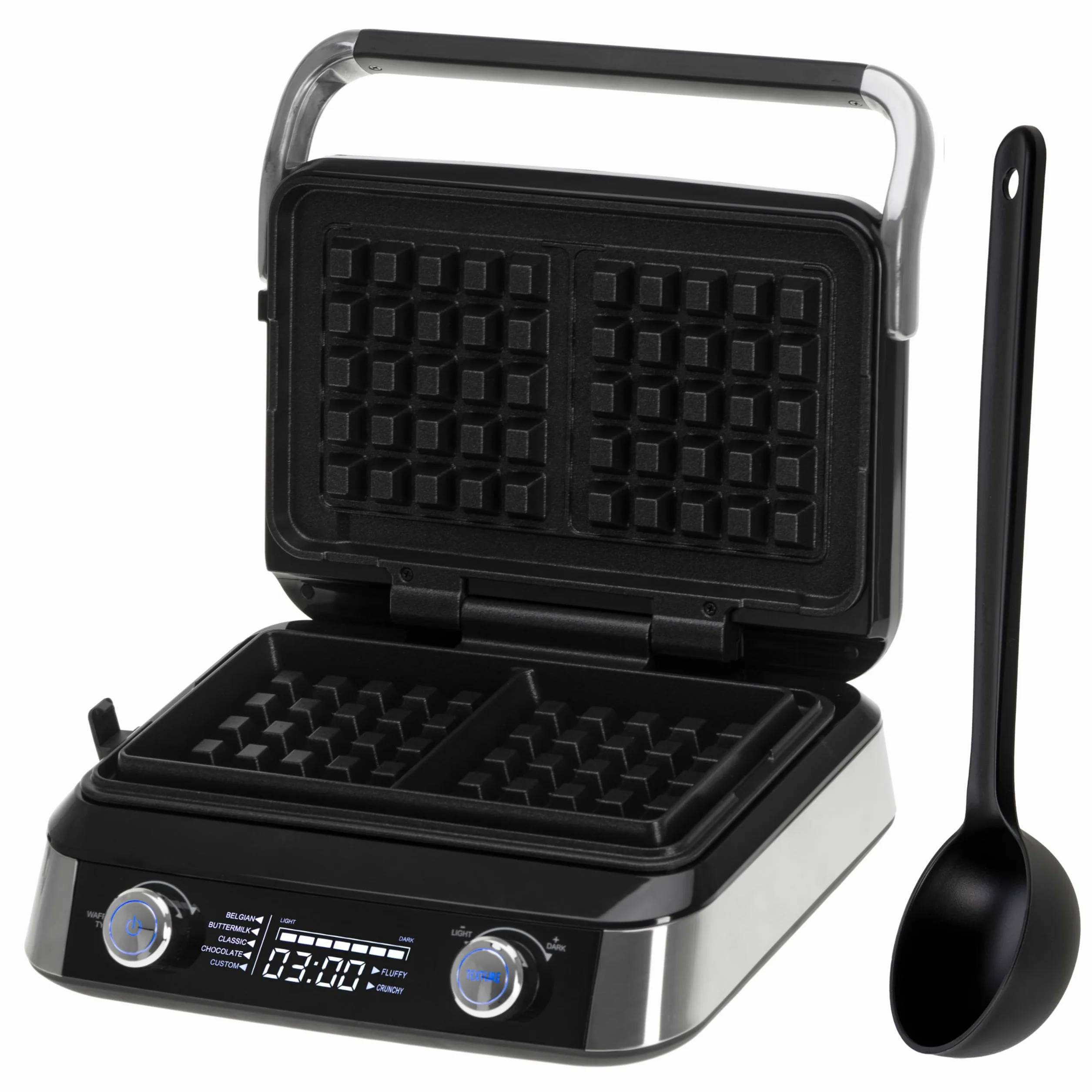 ADLER EUROPE Gofrownica 1600W 5 Programów Wyświetlacz LED