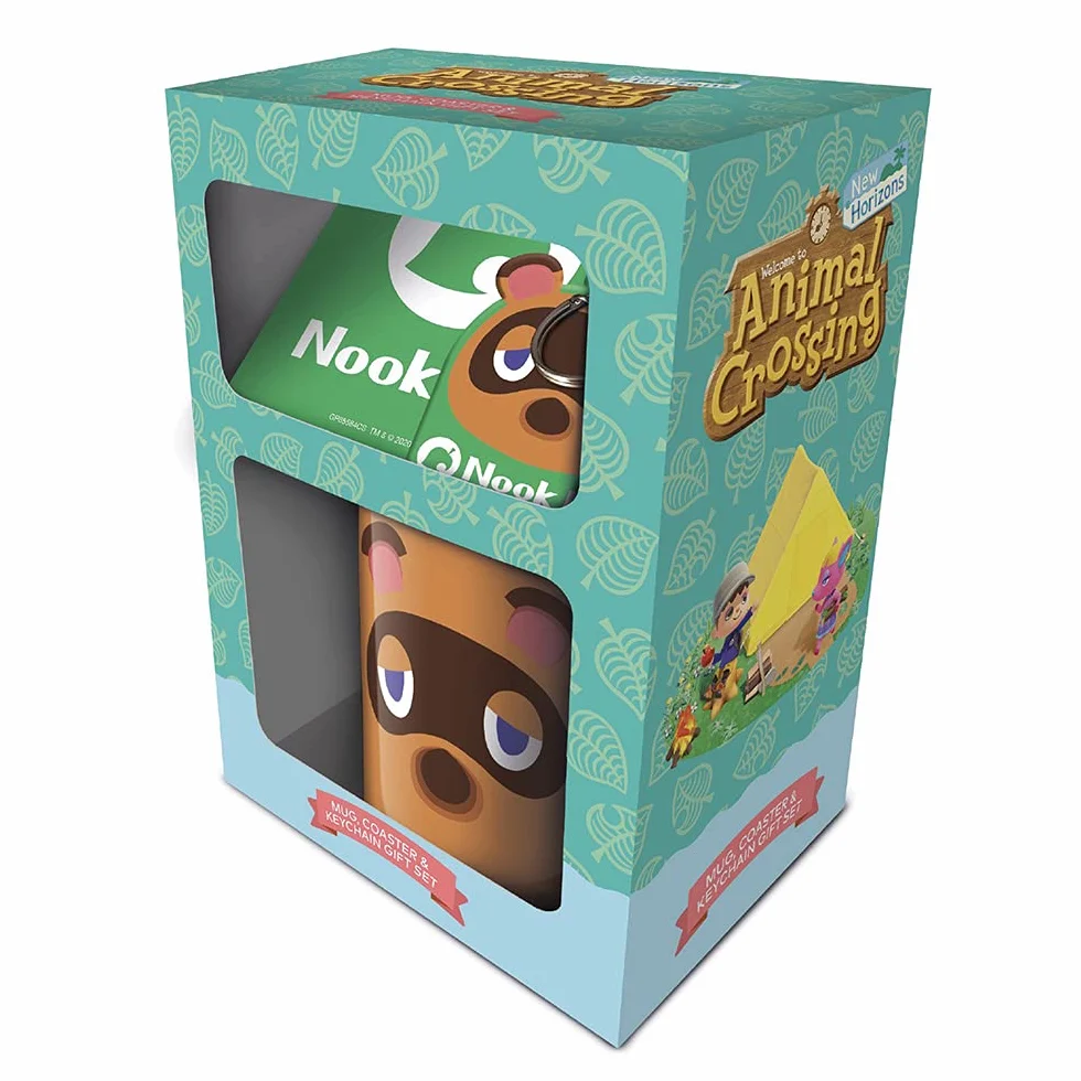 NINTENDO COFFRET CADEAU ANIMAL CROSSING TOM NOOK