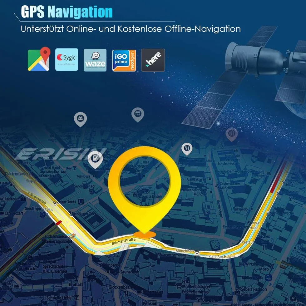 8 rdzeniowych radia samochodowego 7" Android 14 dla Mercedes-Benz SLK klasy R171 SLK200 SLK280 obsługuje GPS Navi Carplay Android, Auto DSP Bluetooth A2DP DVB-T/T2 WiFi 4G Dab+