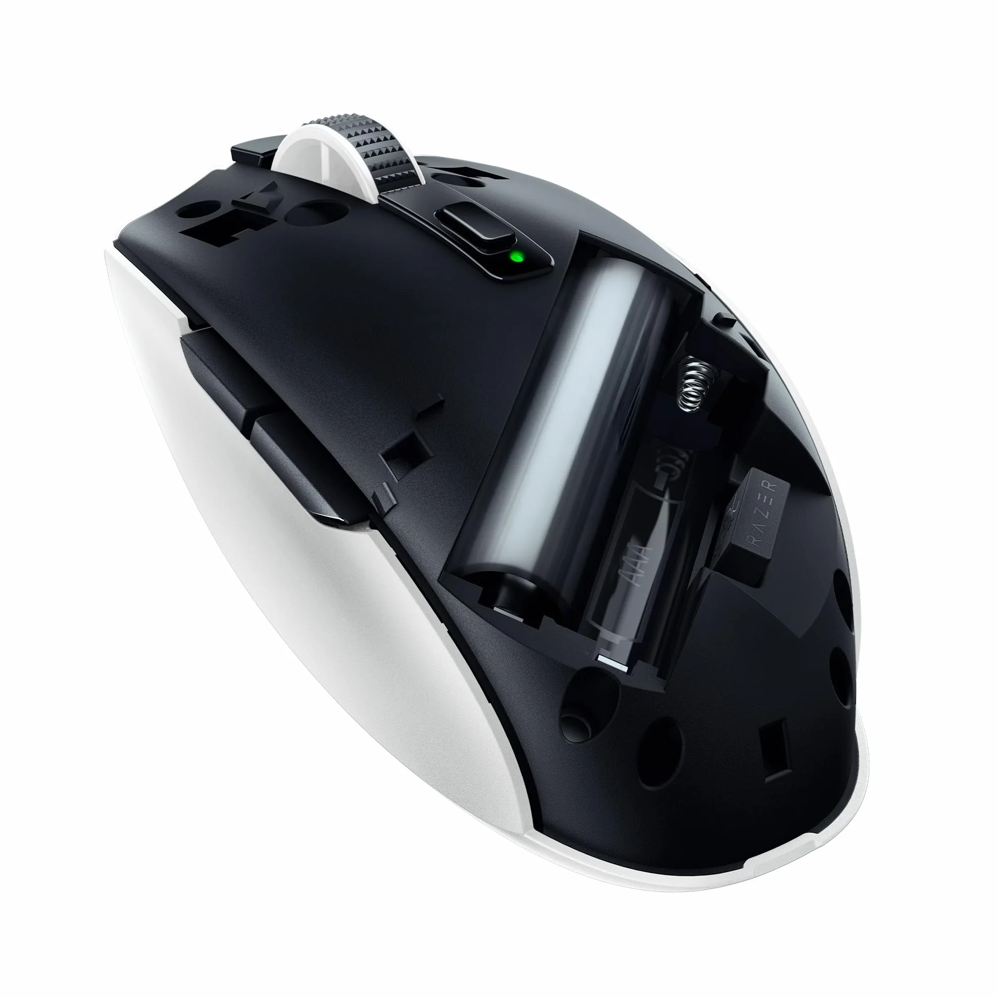Razer Orochi V2 Mercury - Bezprzewodowa mysz dla graczy mobilnych z baterią o nawet 950-godzinnym działaniu (Ultralekka konstrukcja, 2 tryby bezprzewodowe) Biały