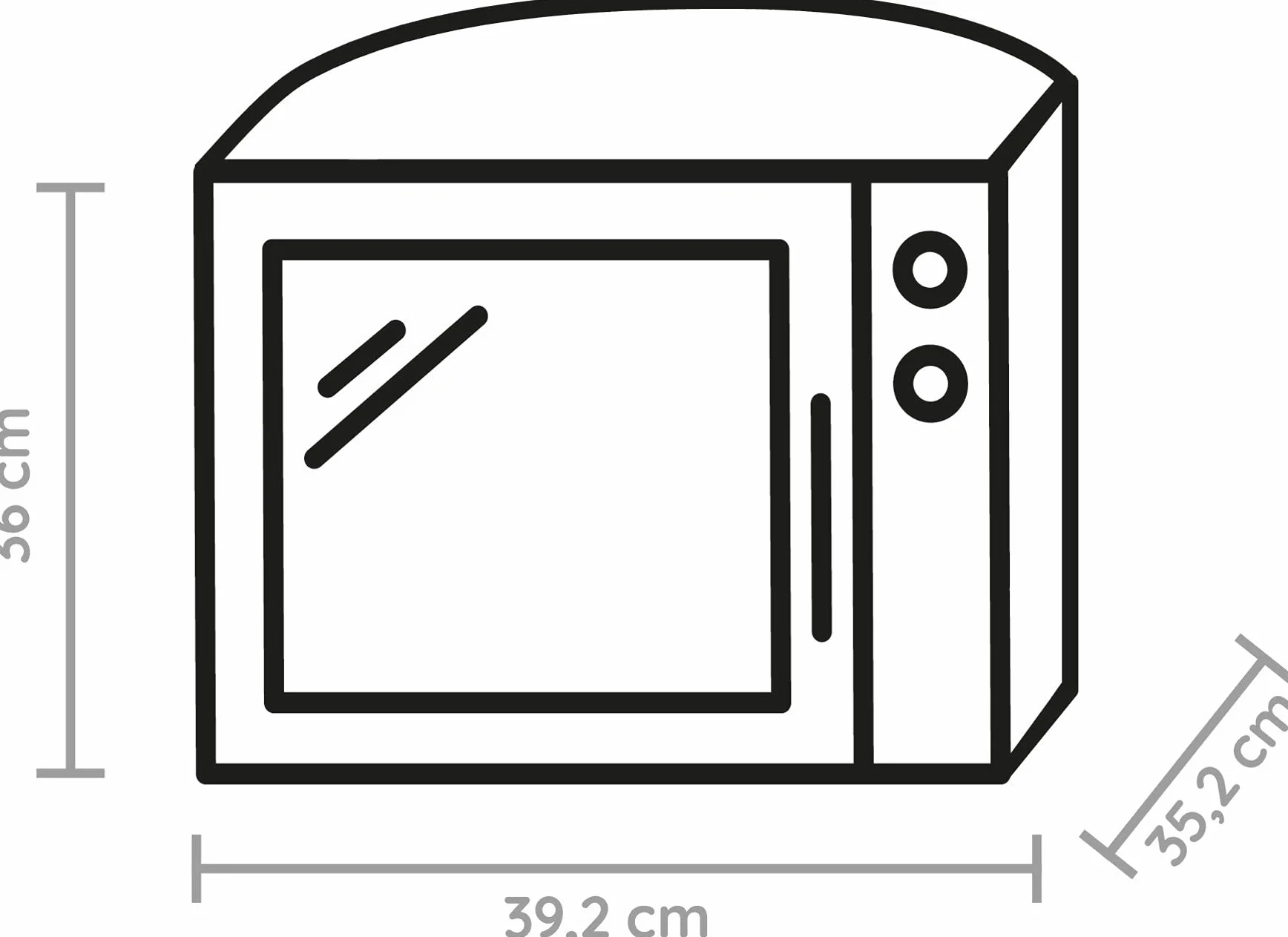 Bauknecht MW 39 WSL kuchenka mikrofalowa z grillem i funkcją Crisp 700 W 13 l