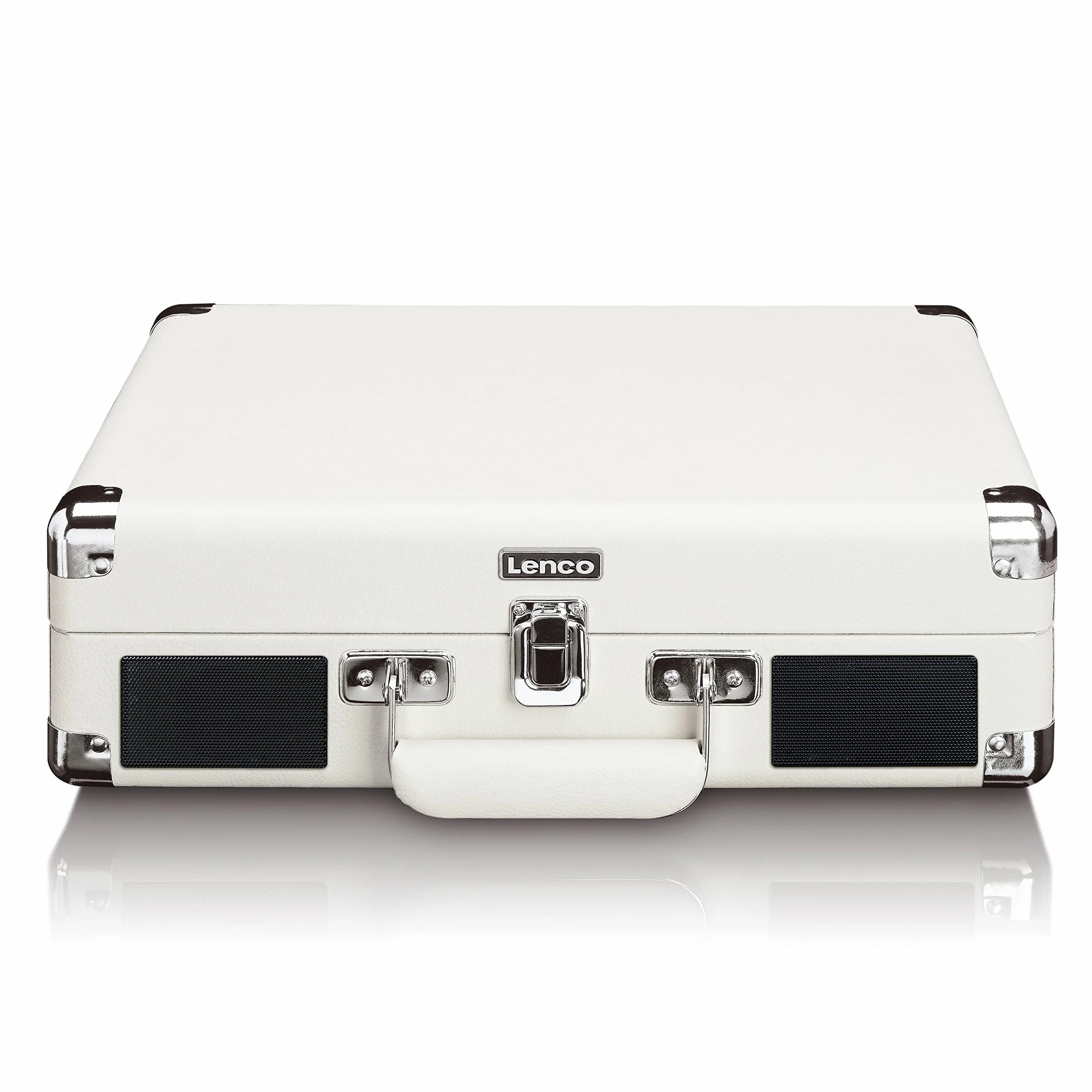 Lenco Gramofon Classic Phono TT-115 - gramofon - Bluetooth - USB - 3 prędkości - bezpośrednie nagrywanie na USB bez komputera - napęd pasowy - kremowy