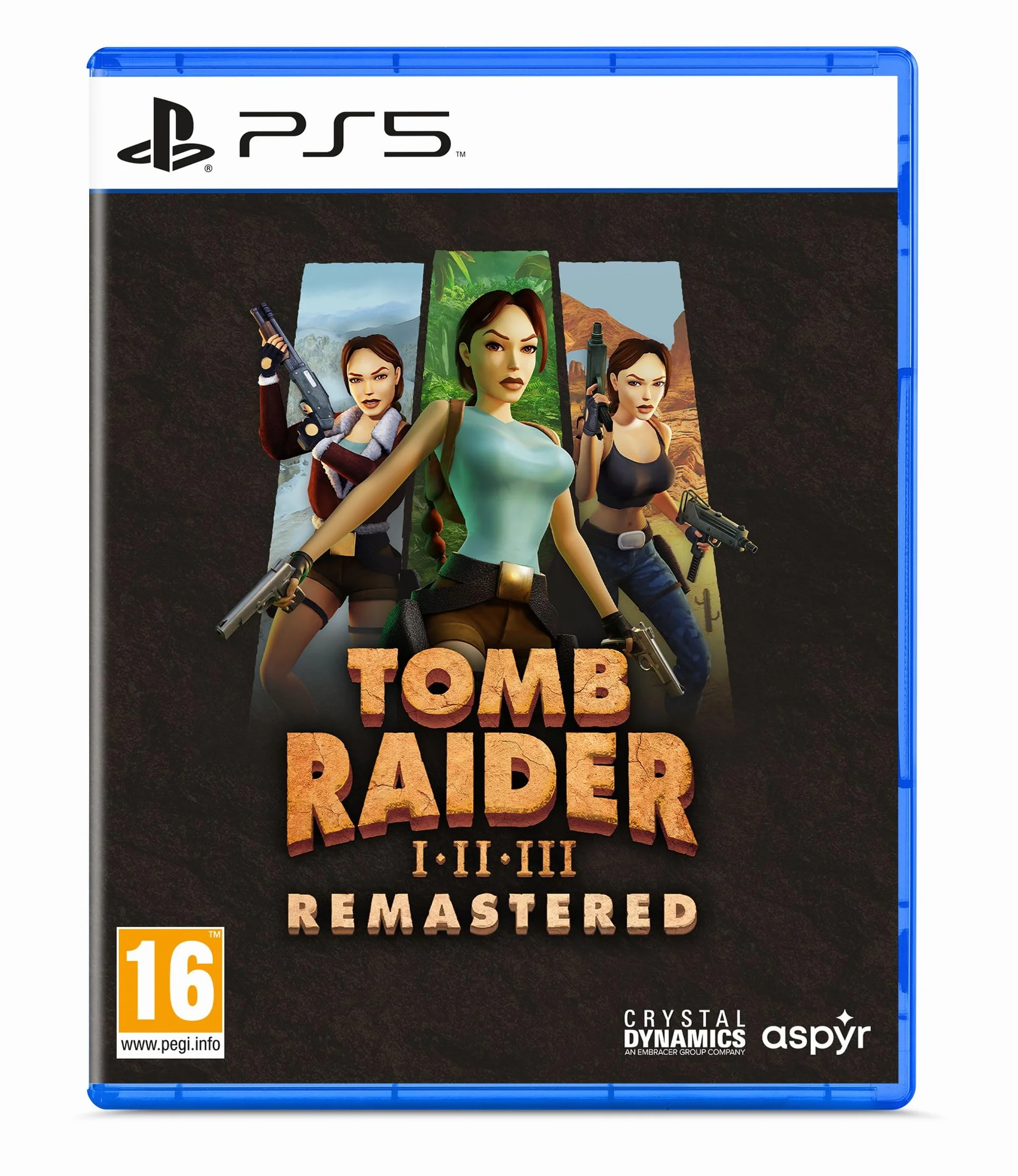 Tomb Raider 1-3 Remastered Starring Lara Croft PS5