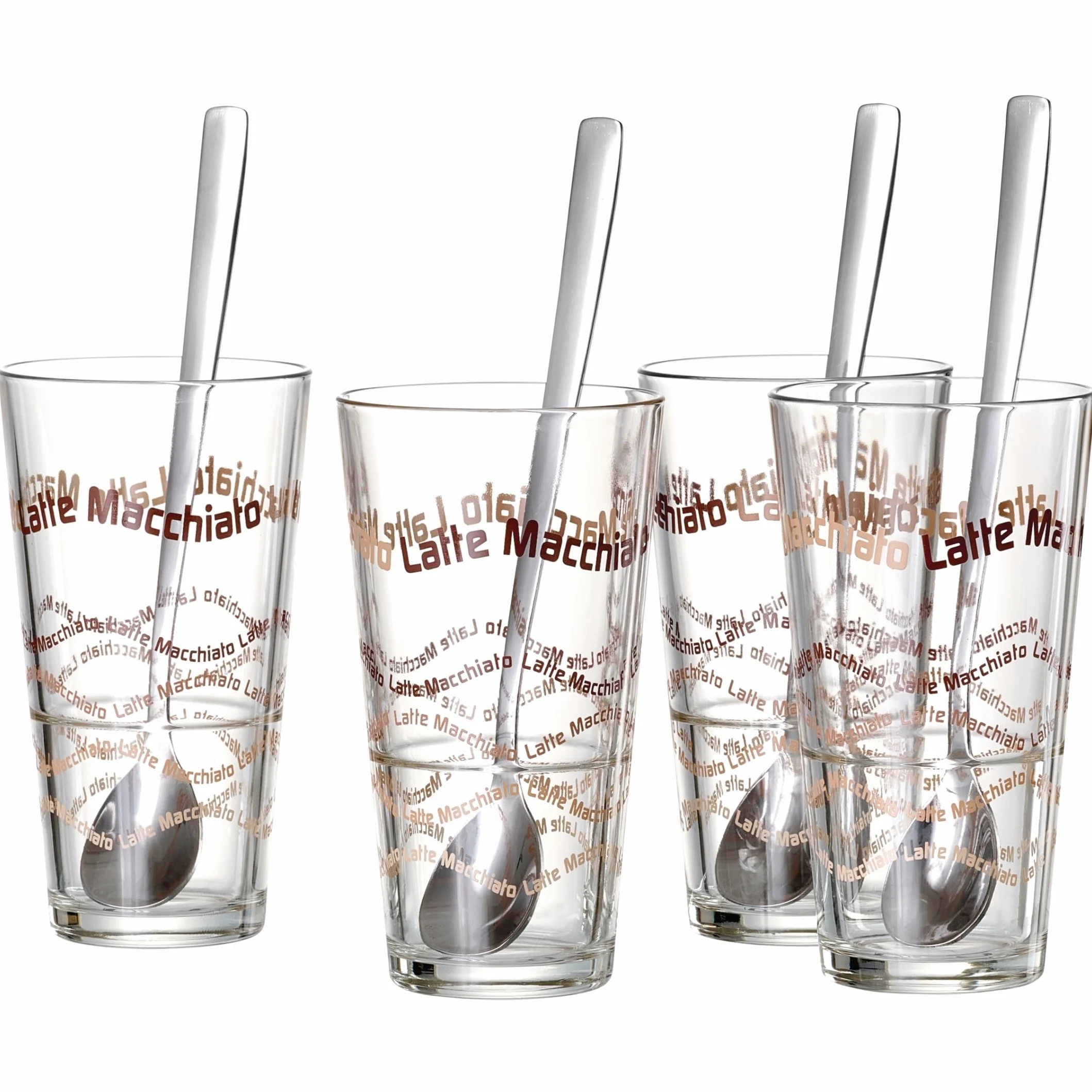 Ritzenhoff & Breker Latte Macchiato Zestaw Szklanek 370ml 8 Sztuk