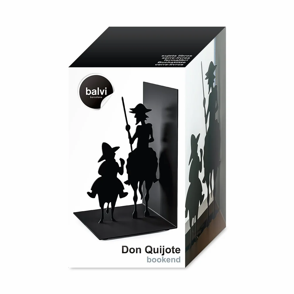 Balvi Don Quijote metalowe książki inspirowane Cervantes