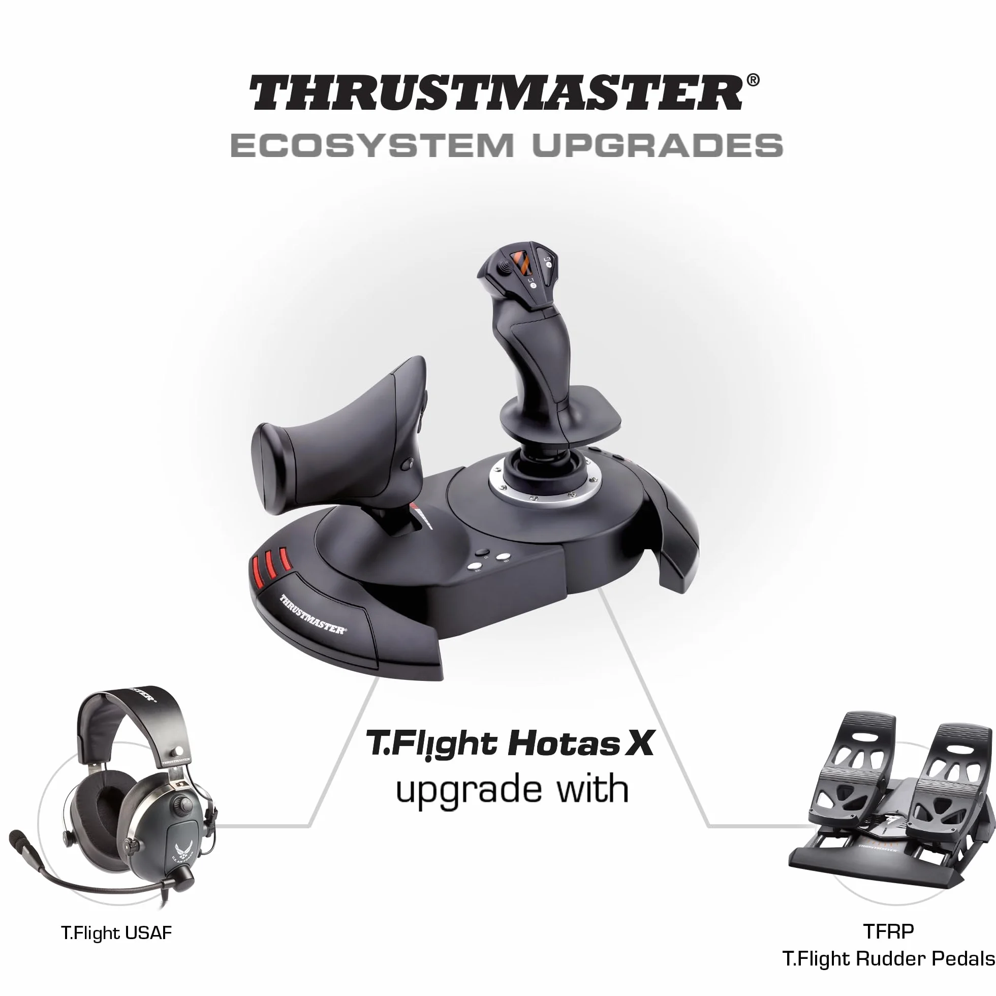 Thrustmaster T.Flight Hotas X Joystick 5-osiowy z przepustnicą do PC
