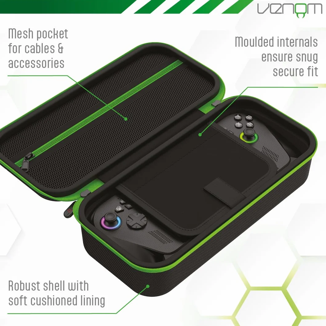 Venom Etui i Zestaw z Ochroną Ekranu dla ASUS ROG Xbox Ally & ROG Xbox Ally X