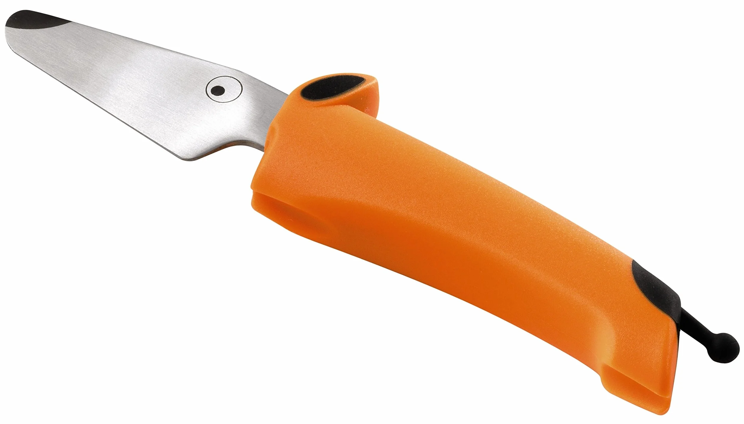 Kuhn Rikon 22277 kinderkitchen nóż dla psa dla dzieci, pomarańczowy, 2 x 3,5 x 16 cm
