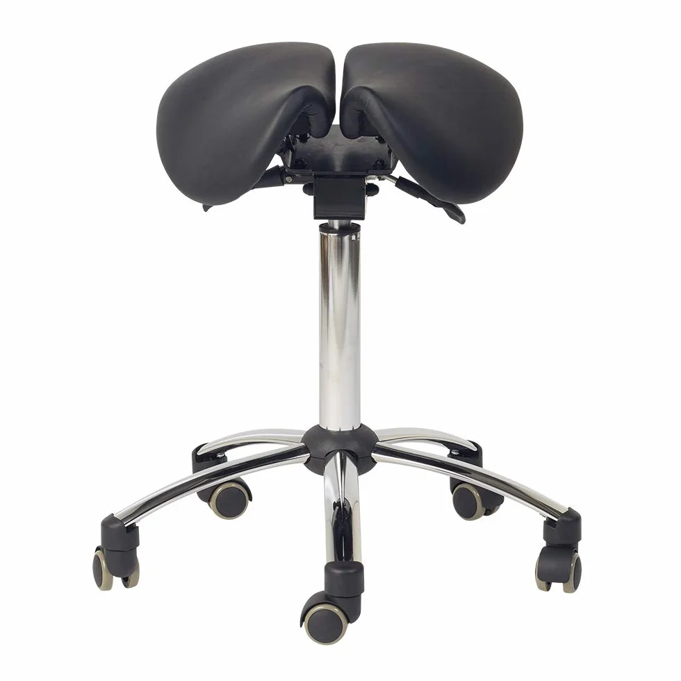 Teqler T-135364schwarz Taboret, Czarny, ‎57.5 x 56 x 24 cm