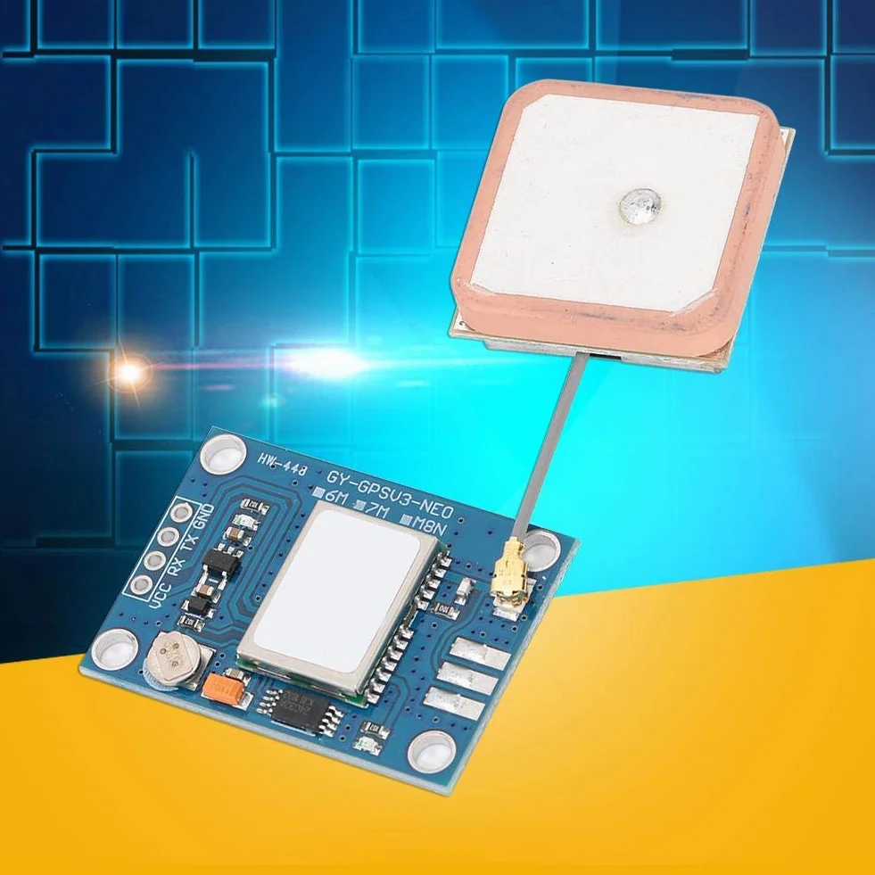 GPS-Modul, NEO-7M GPS-Platine Atellit-Positionierungsmodul Zubehör Bereitstellung einer GPS-Computertestsoftware