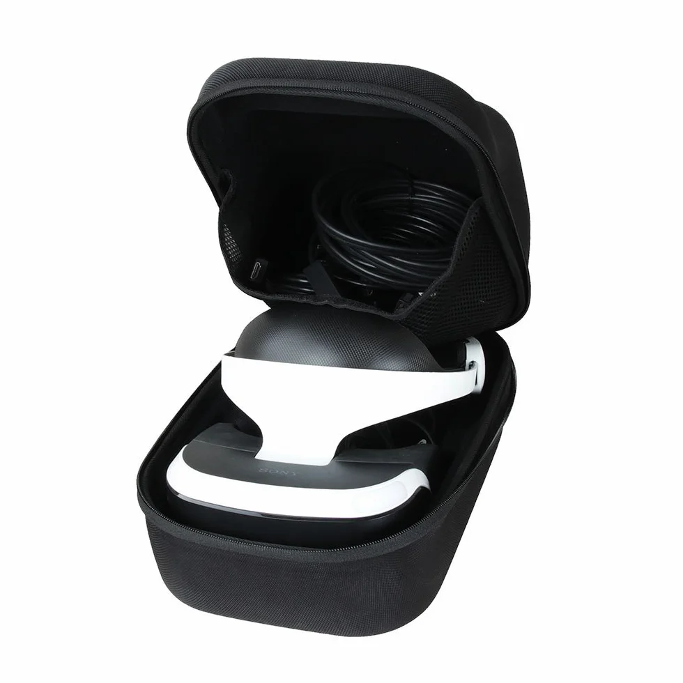 Hermitshell pokrowiec ochronny etui do Sony Playstation VR PSVR zestaw słuchawkowy czarny