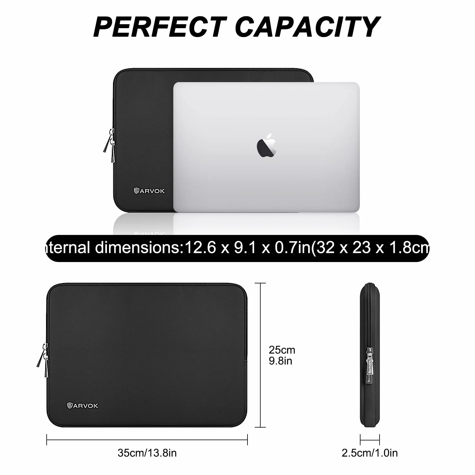 ARVOK laptop, czarne, 13 inch