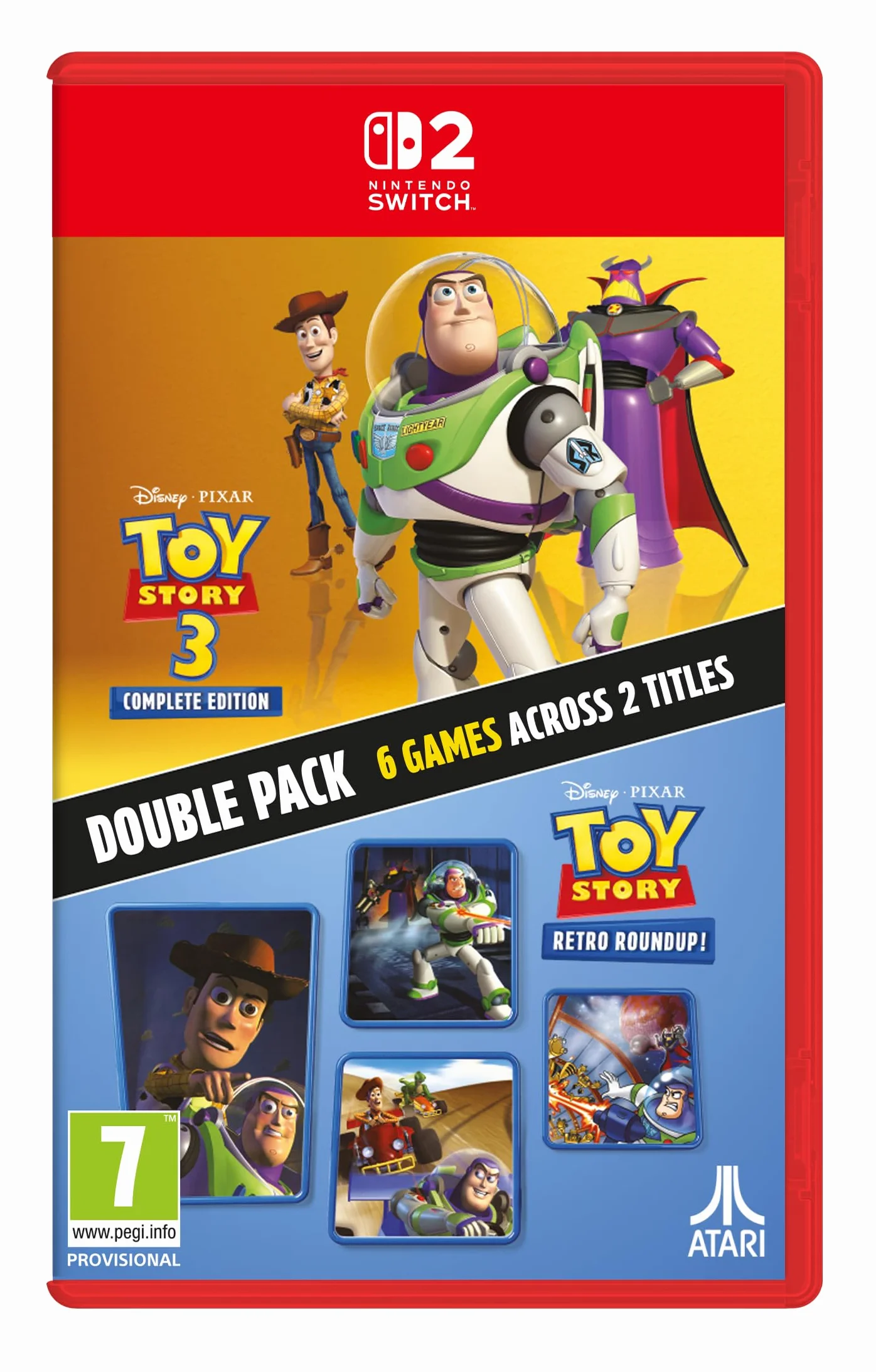 Toy Story: Retro Roundup! + Toy Story 3 Complete Edition Double Pack - Switch 2