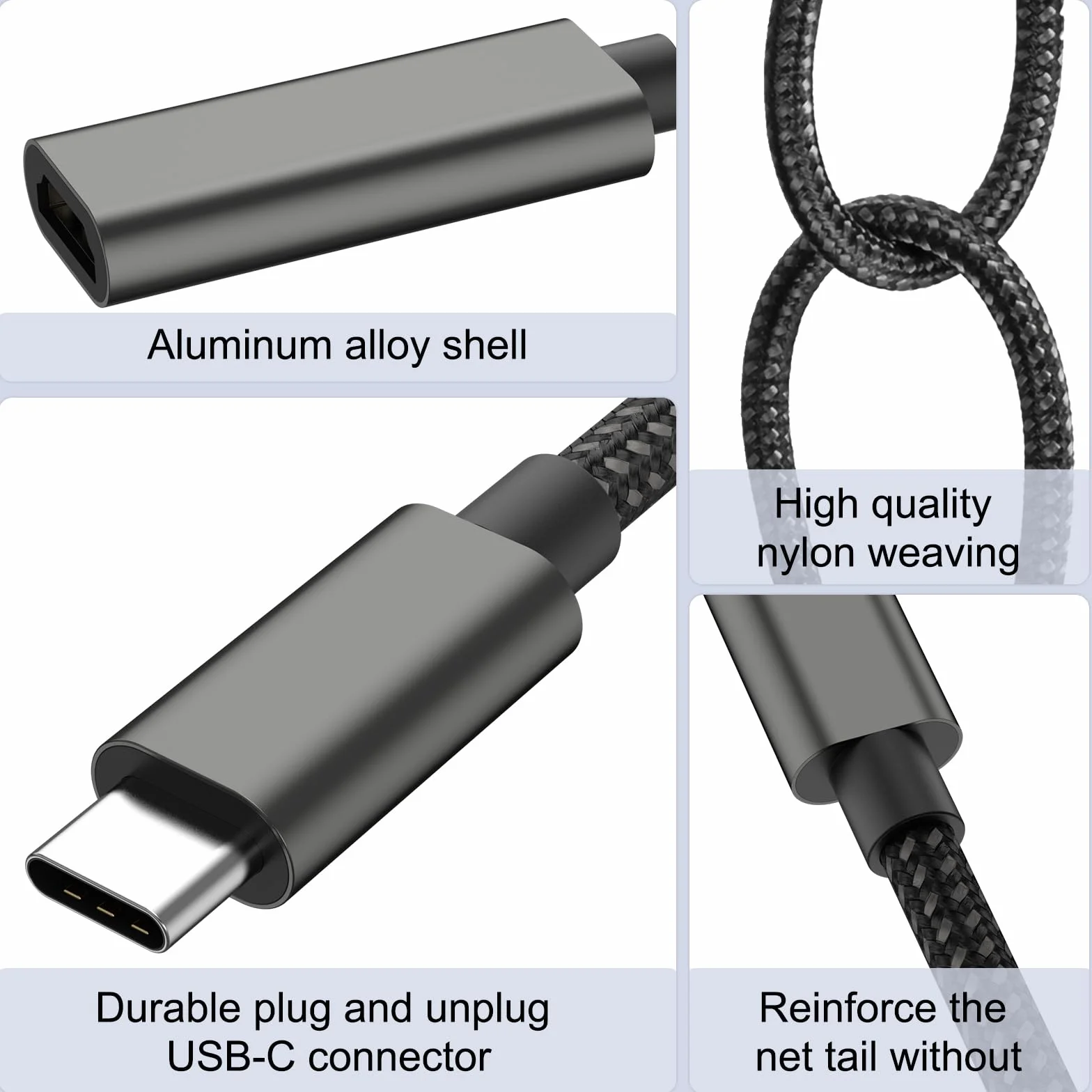 Adapter USB C na HDMI 4K 60 Hz, USB typu C z obsługą Thunderbolt 3/4 na HDMI Converter - kompatybilny z iPhone 16/15 Pro, MacBook Pro/Air, iPad Pro/Air, Samsung Galaxy S, Surface Pro
