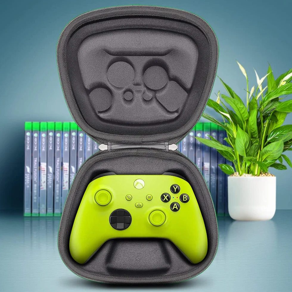 sisma Torba transportowa Etui podróżne Kompatybilny z Kontroler Bezprzewodowy Xbox Series X/S i Core, Torba przechowywania i ochronna na Pad do gier Xbox, Czarny