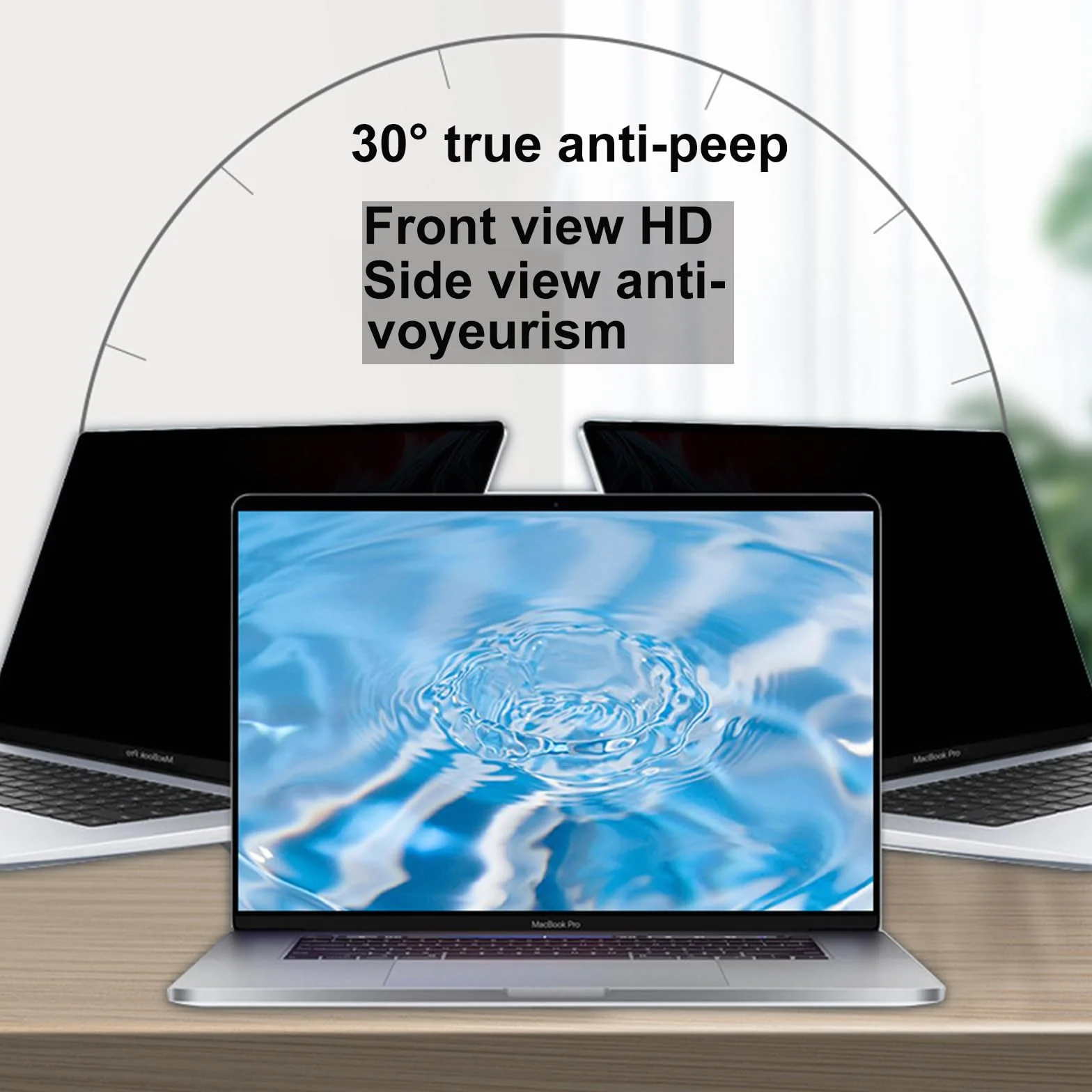 Magnetyczny filtr prywatyzujący do MacBook Pro 13 cali, folia prywatyzująca, Anti-Blue Light Privacy, zdejmowany, niebieskie światło do Mac Pro 13" (2016-2022)