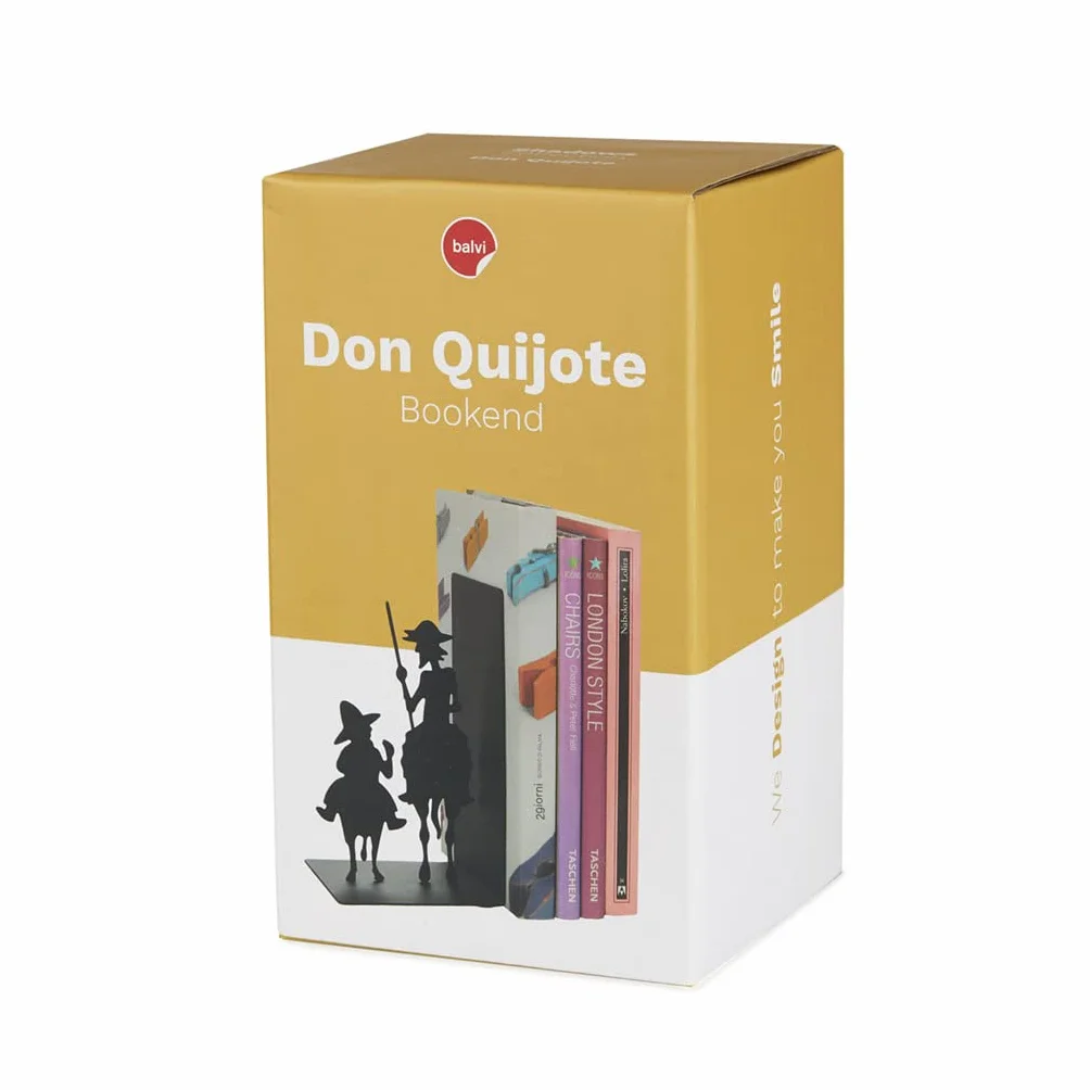 Balvi Don Quijote metalowe książki inspirowane Cervantes