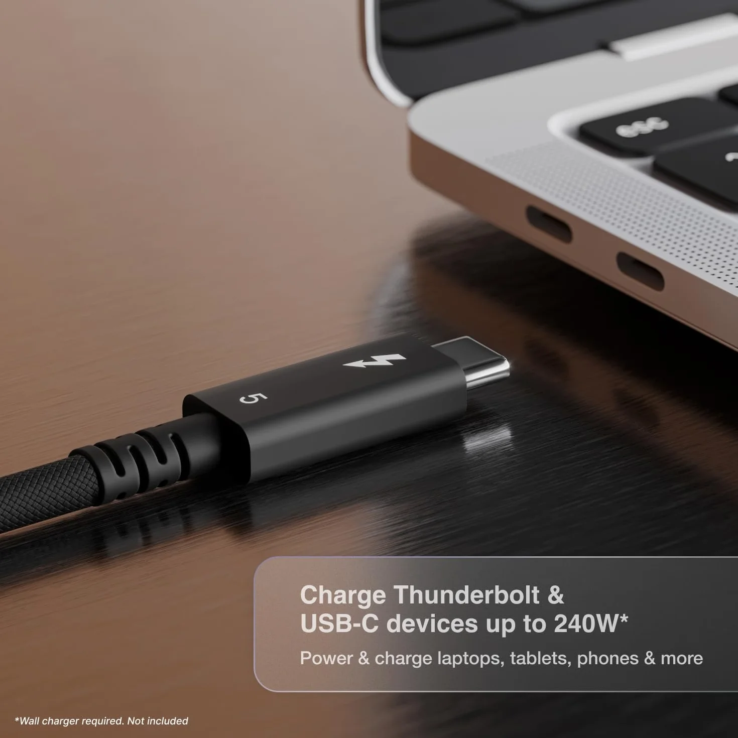 CalDigit Thunderbolt 5 (USB-C) kabel Pro (pleciony 1,0 m)