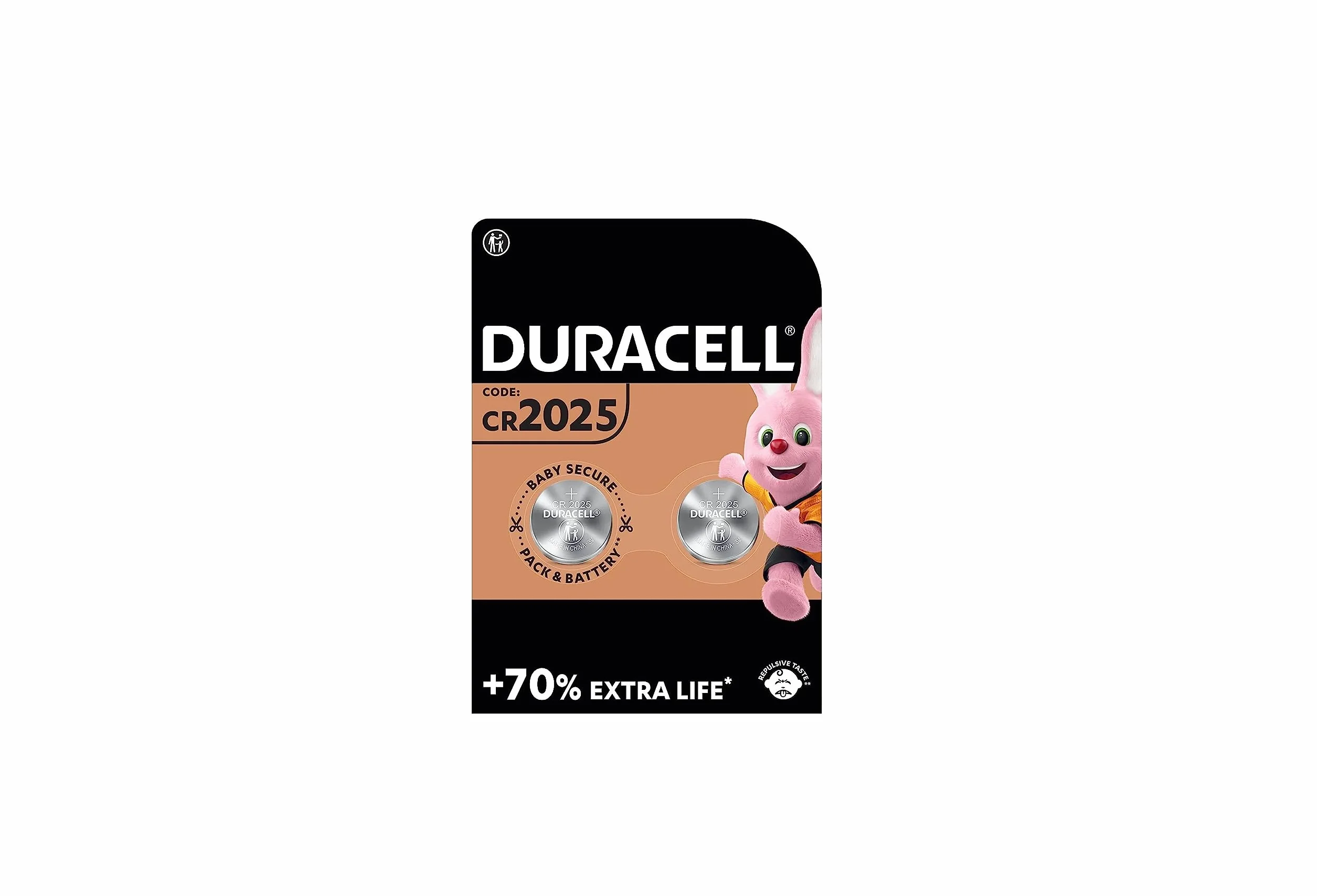 2X Duracell CR 2025 (1 Blister 2 Baterie) 2 baterie (CR 2025)