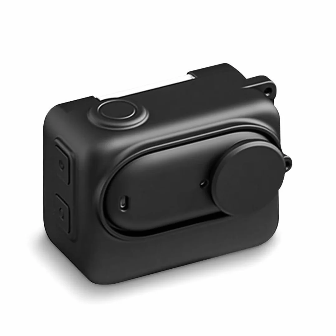 PULUZ Etui ochronne do Insta360 GO 3S pudełko do ładowania aparatu, silikonowa osłona z osłoną obiektywu i paskiem, akcesoria do kamer akcji Insta 360 GO 3S