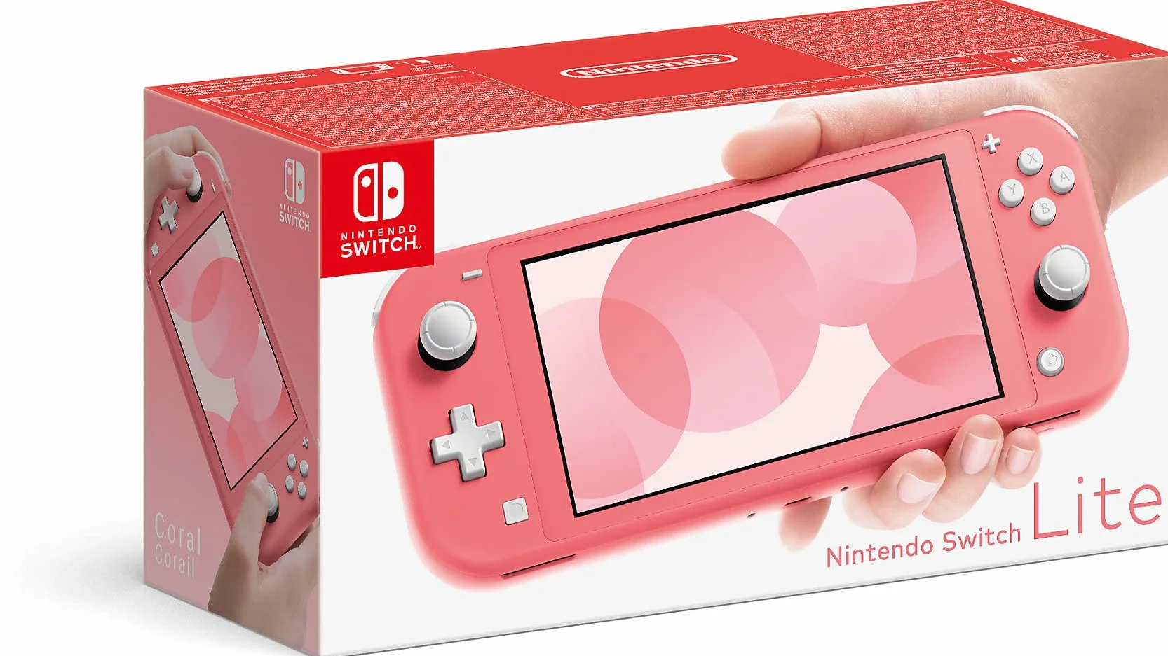 Nintendo Switch Lite Koralowy