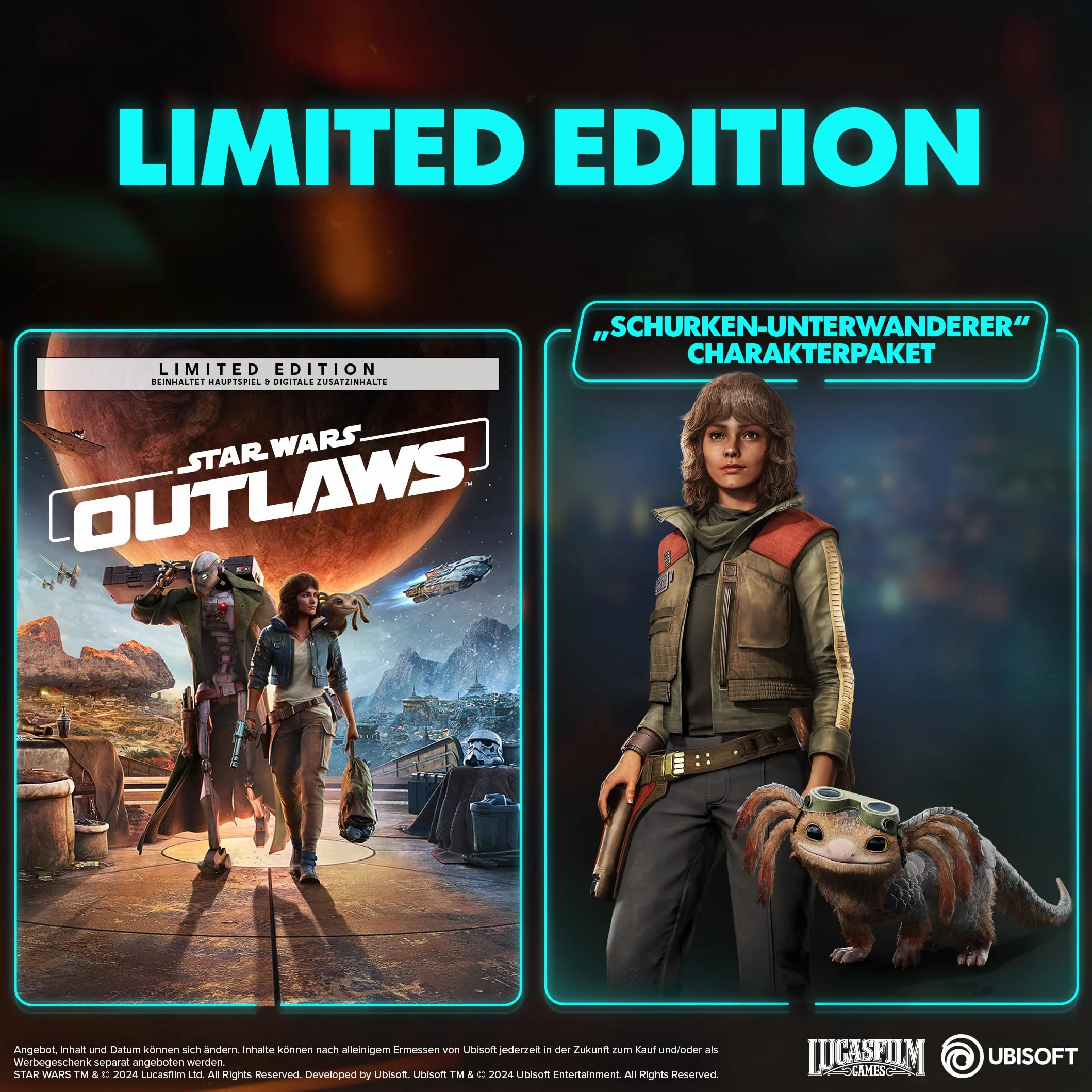 Star Wars Outlaws - edycja limitowana (wyłącznie w Amazon) - [Xbox Series X]