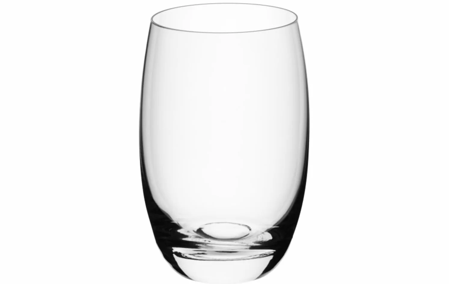 Gerlach 1760 Zestaw 6 Szklanek Flow 450 ml Przezroczyste