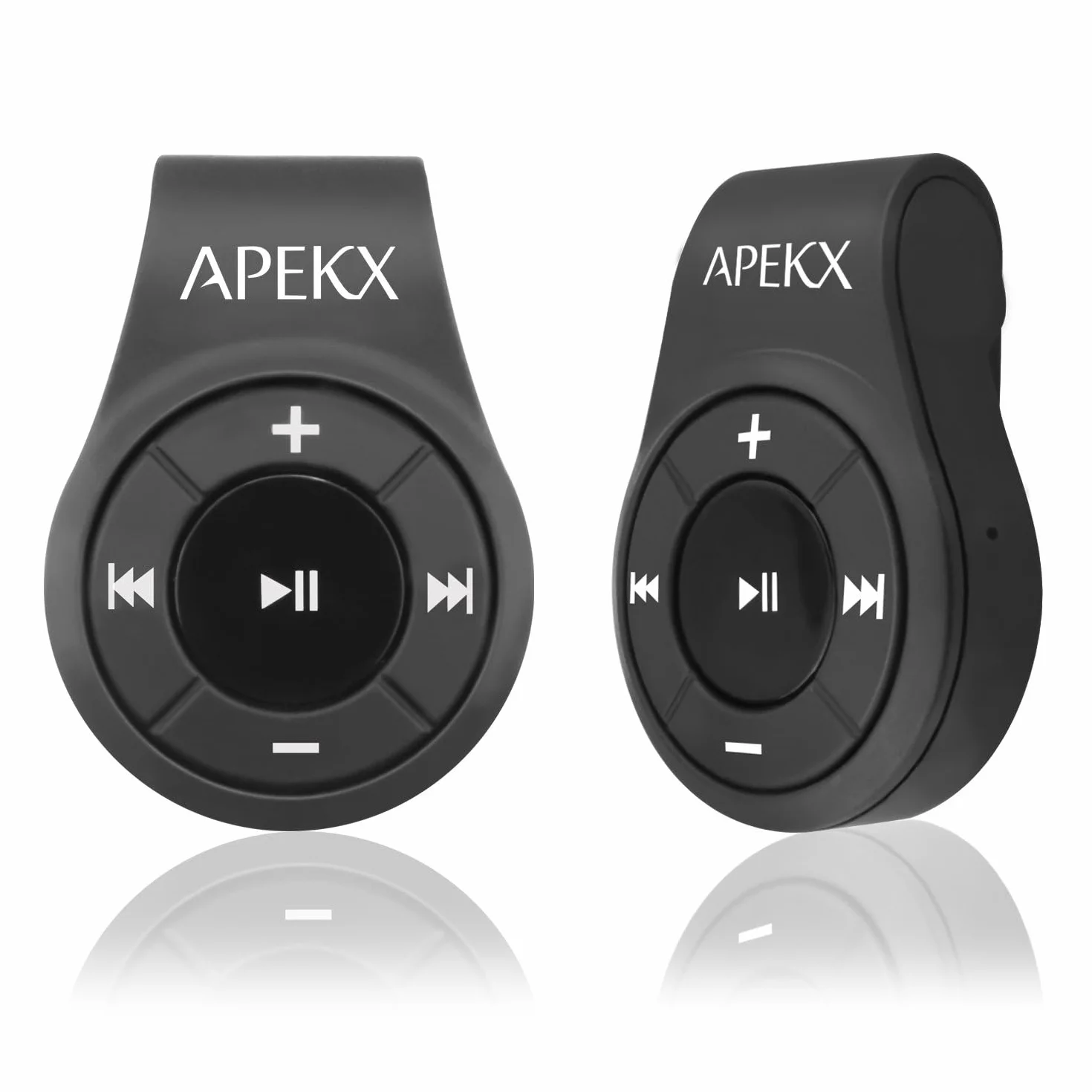 APEKX Adapter audio Bluetooth do zestawu słuchawkowego, głośnika, odbiornika bezprzewodowego z mikrofonem do rozmów głośnomówiących i muzyki